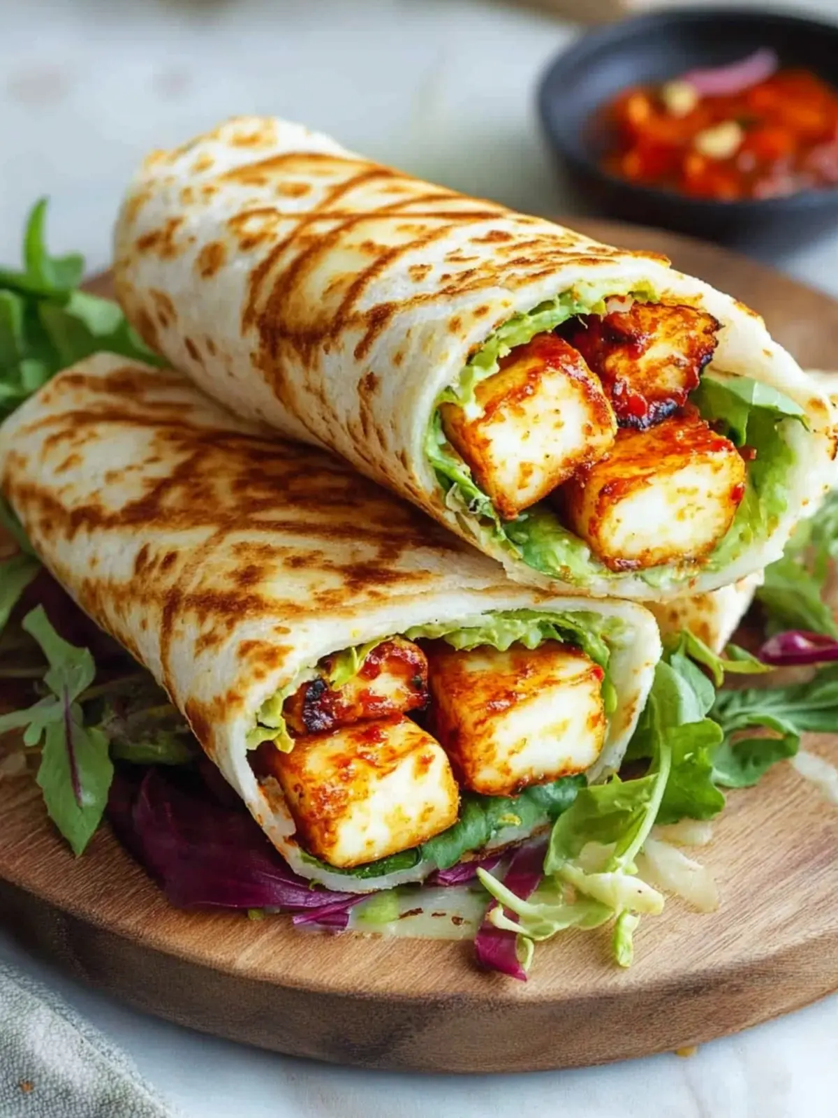 Sweet Chili Halloumi Wraps That Wow Every Taste Bud 2 Sweet Chili Halloumi Wraps