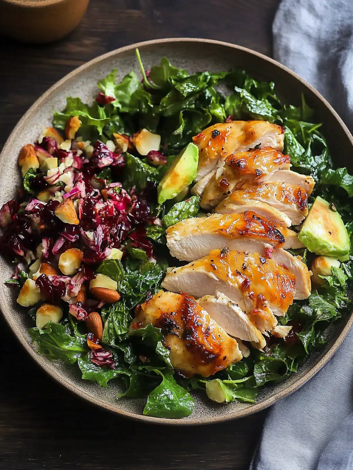 Hearty Roasted Chicken and Winter Greens Salad for Cozy Days 3 Roasted Chicken and Winter Greens Salad