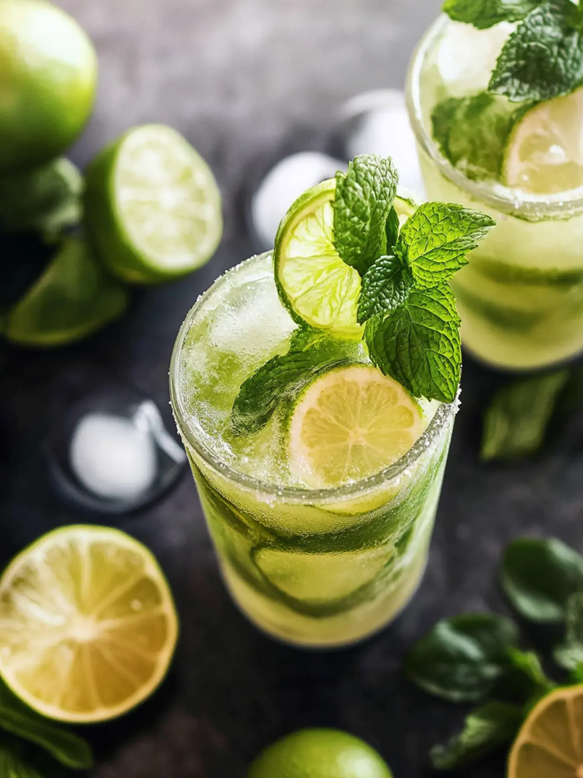 Frozen Mojito Mocktail