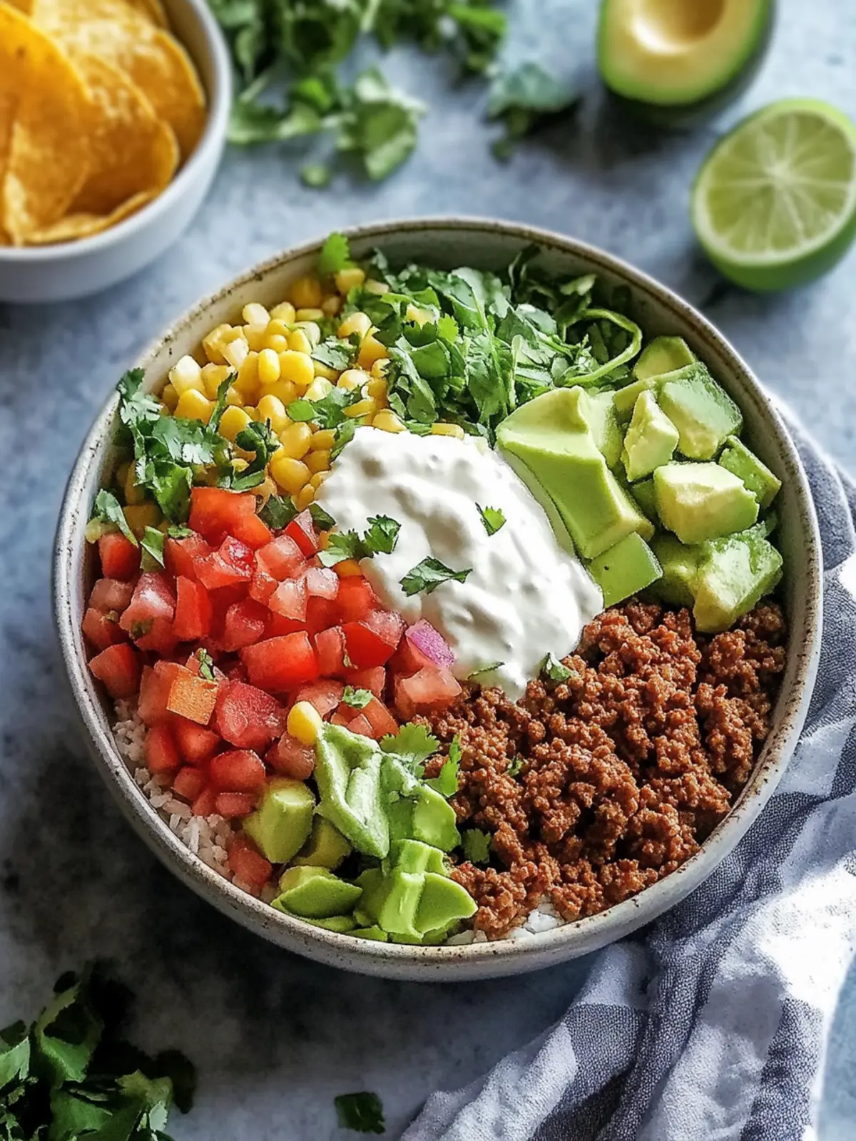 Easy Tasty Ground Beef Taco Bowls Perfect for Family Nights 5 Tasty Ground Beef Taco Bowls