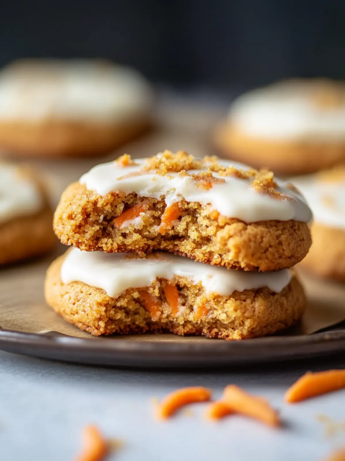 Delicious Carrot Cake Cookies You Can Grab and Go! 5 Carrot Cake Cookies