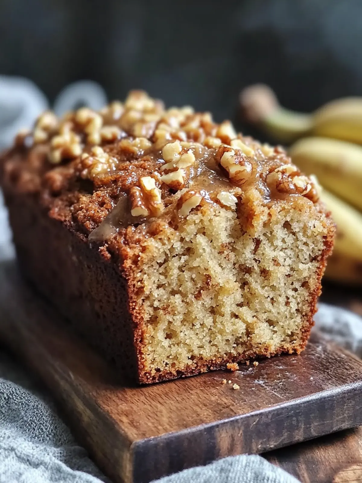 Sourdough Discard Banana Bread with Walnut Streusel Bliss 3 Sourdough Discard Banana Bread with Walnut Streusel
