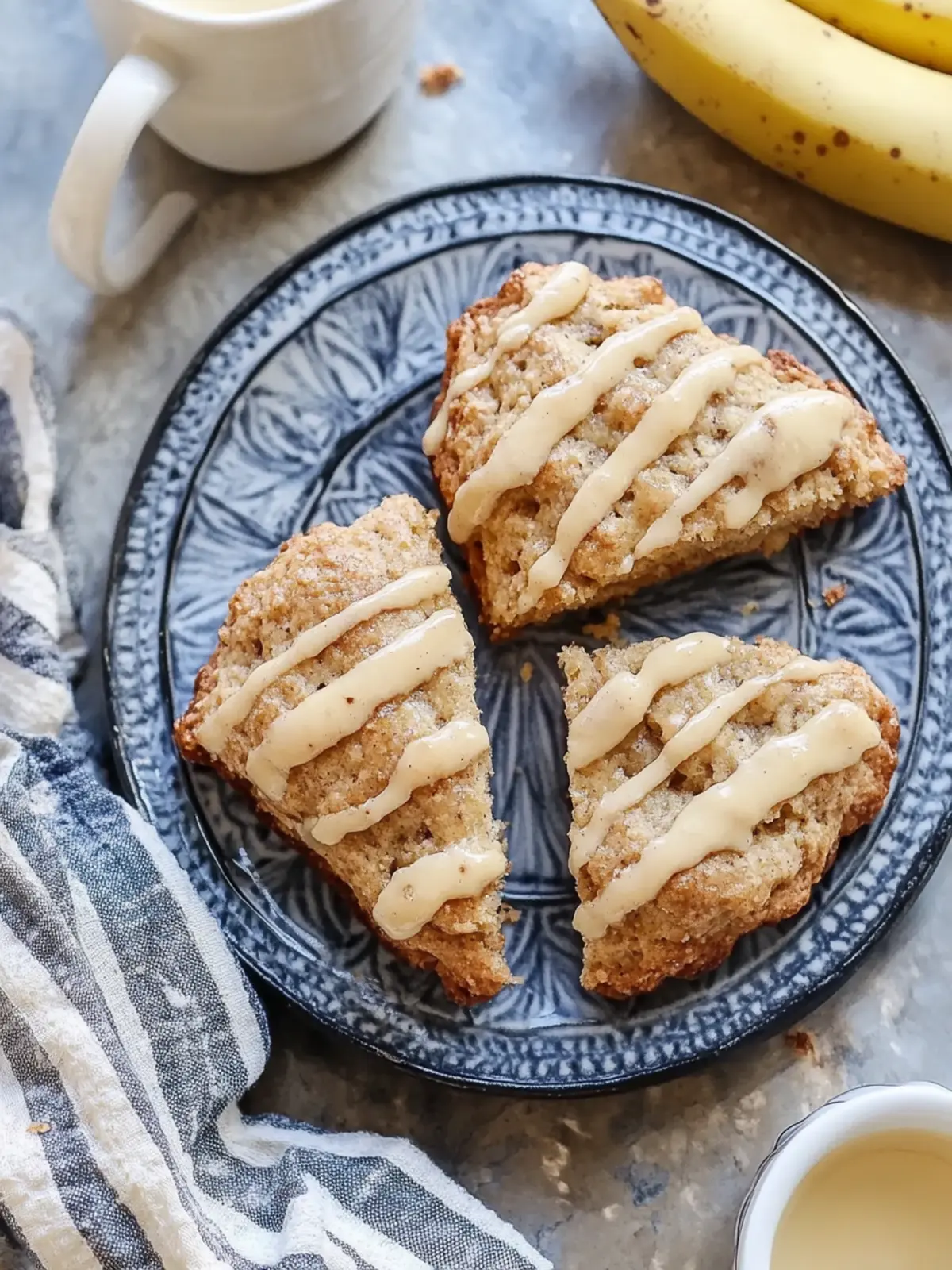 Irresistible Banana Bread Scones That Will Brighten Mornings 5 Banana Bread Scones