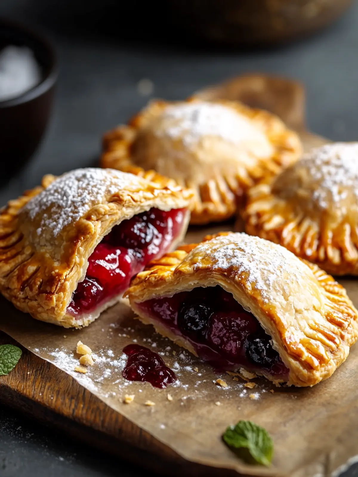 Easy Mini Fruit Hand Pies for Sweet, On-the-Go Treats 4 Mini Fruit Hand Pies