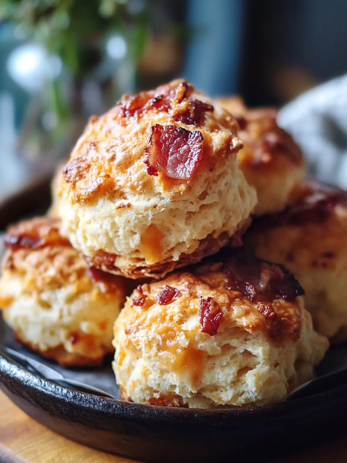 Maple Bacon Cheddar Biscuits for a Cozy Brunch Treat 2 Maple Bacon Cheddar Biscuits
