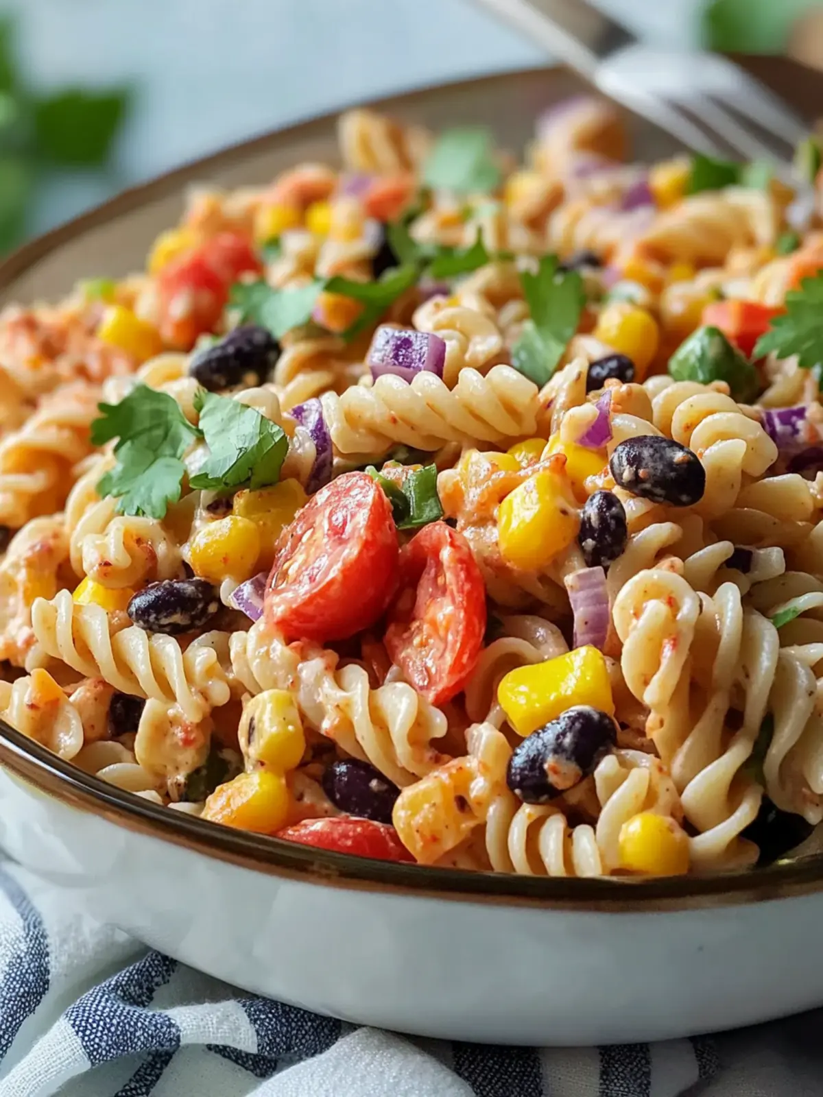 High Protein Southwest Pasta Salad for Vibrant Meal Prep 5 High Protein Southwest Pasta Salad