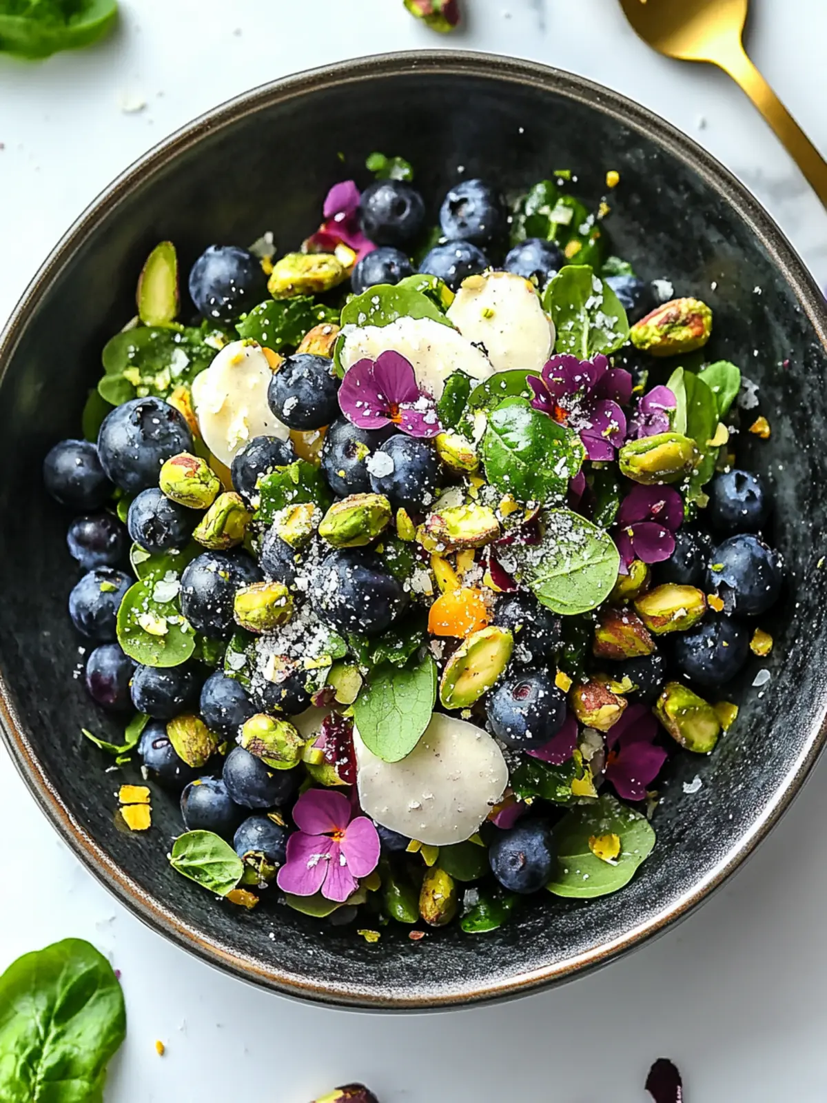 Blueberry Pistachio Spring Salad for a Refreshing Boost 2 Blueberry Pistachio Spring Salad