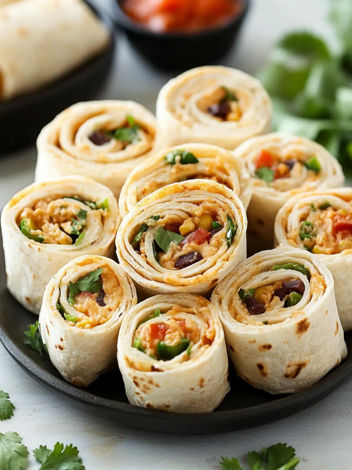 Delicious Taco Pinwheels for Your Next Game Day Bash 5 Taco Pinwheels