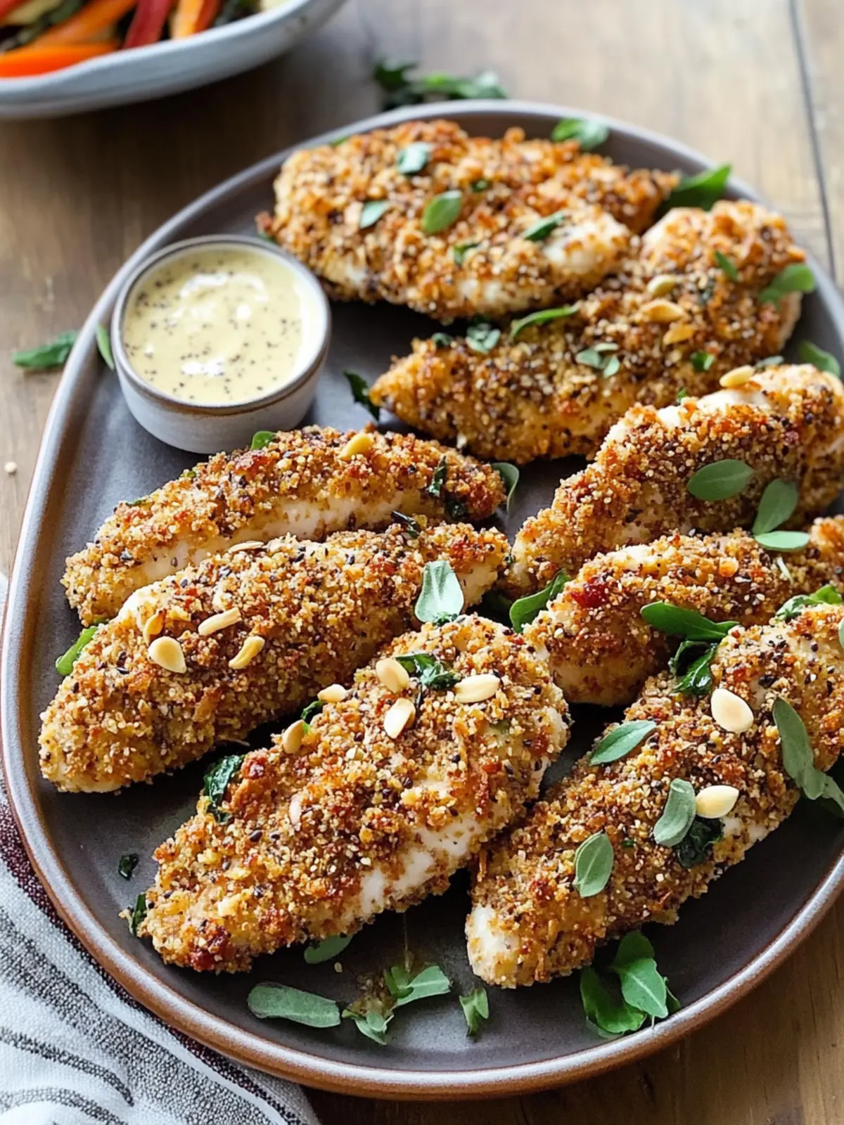 Healthy Seed Crusted Chicken Tenders for Guilt-Free Crunch 3 Healthy Seed Crusted Chicken Tenders