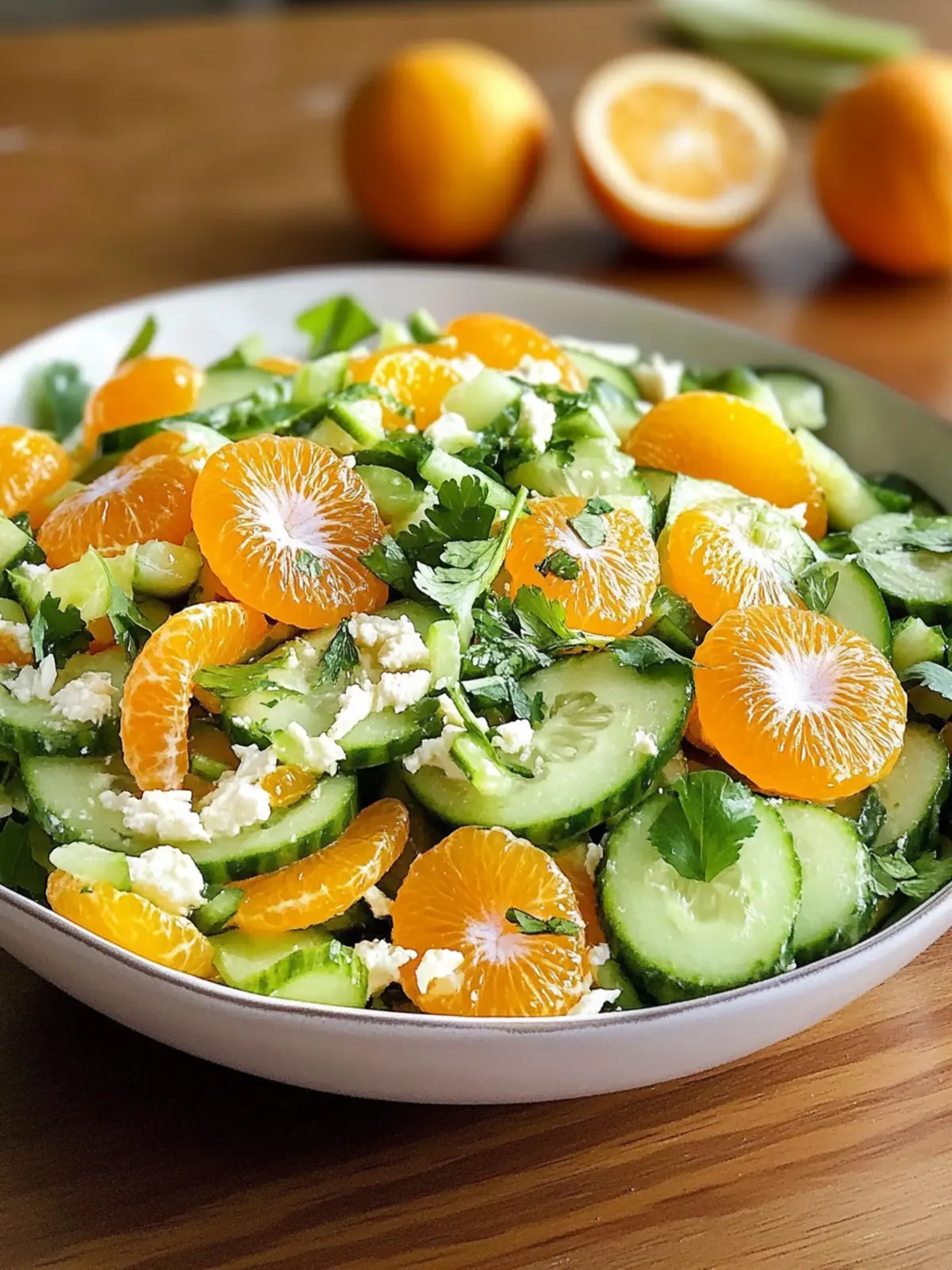 Clementine Cucumber Salad: Fresh & Vibrant St. Patrick's Delight 4 Clementine Cucumber Salad