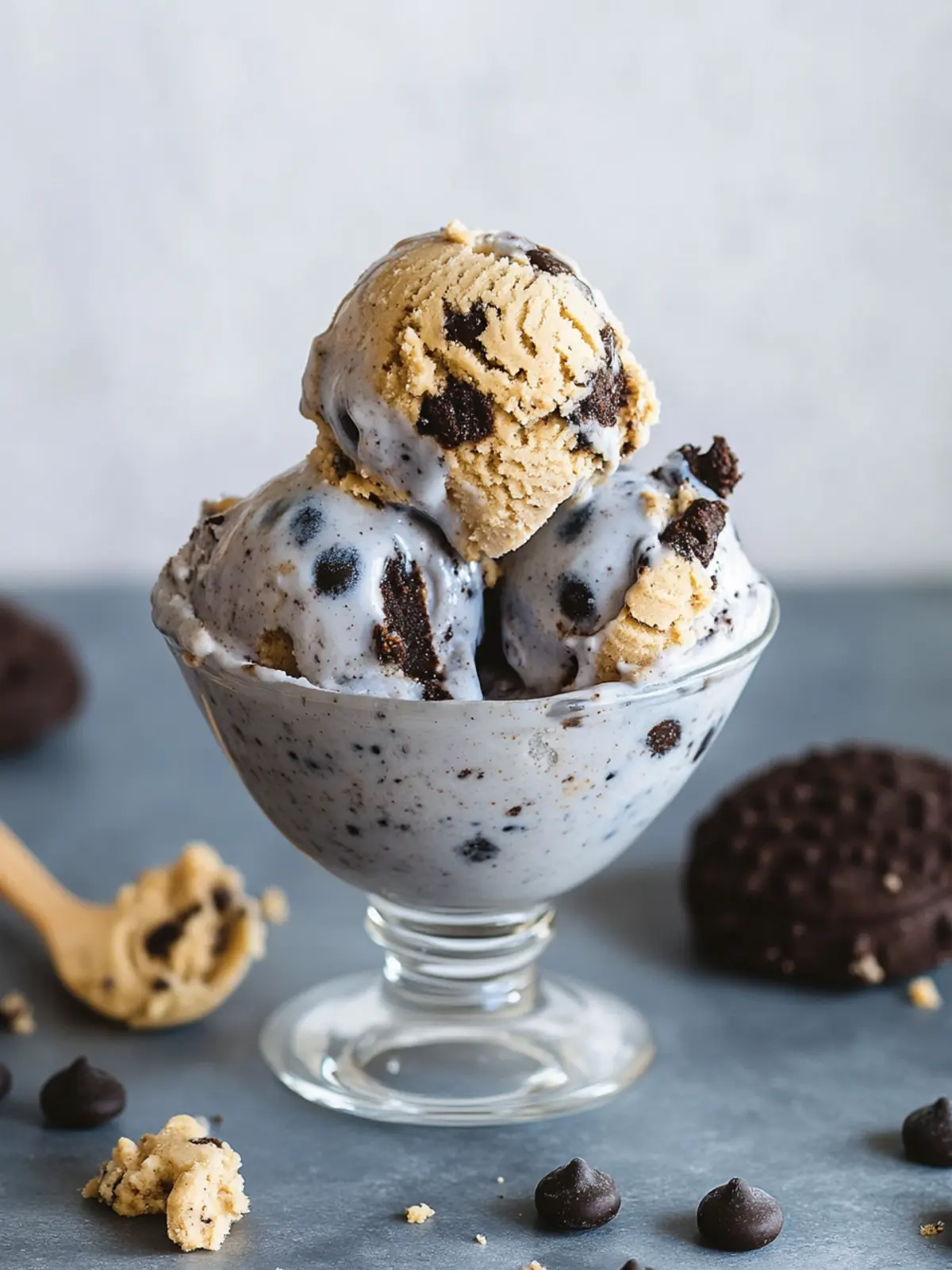 Indulge in Vegan Cookie Monster Ice Cream Bliss at Home 3 Vegan Cookie Monster Ice Cream