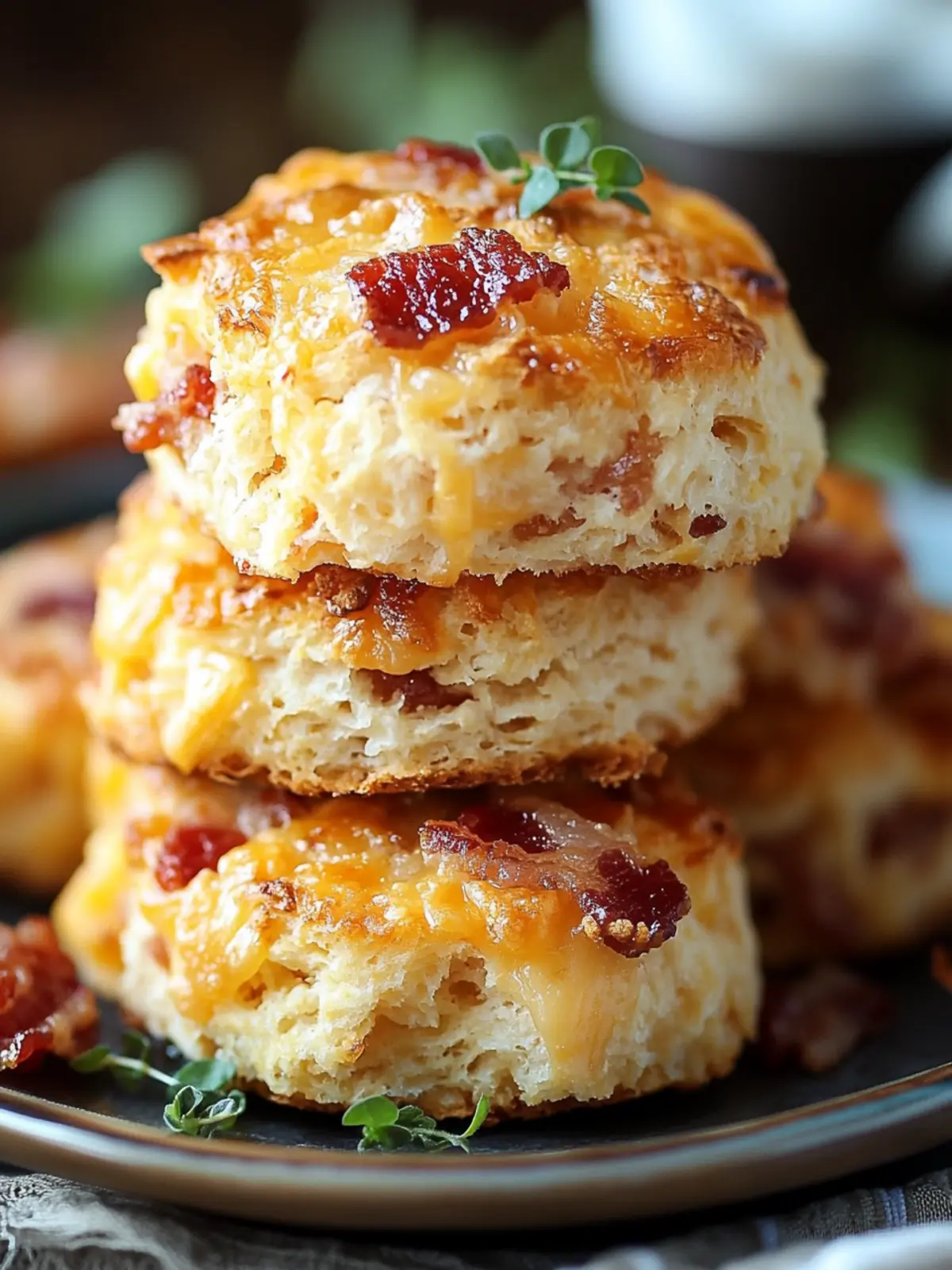 Maple Bacon Cheddar Biscuits for a Cozy Brunch Treat 4 Maple Bacon Cheddar Biscuits