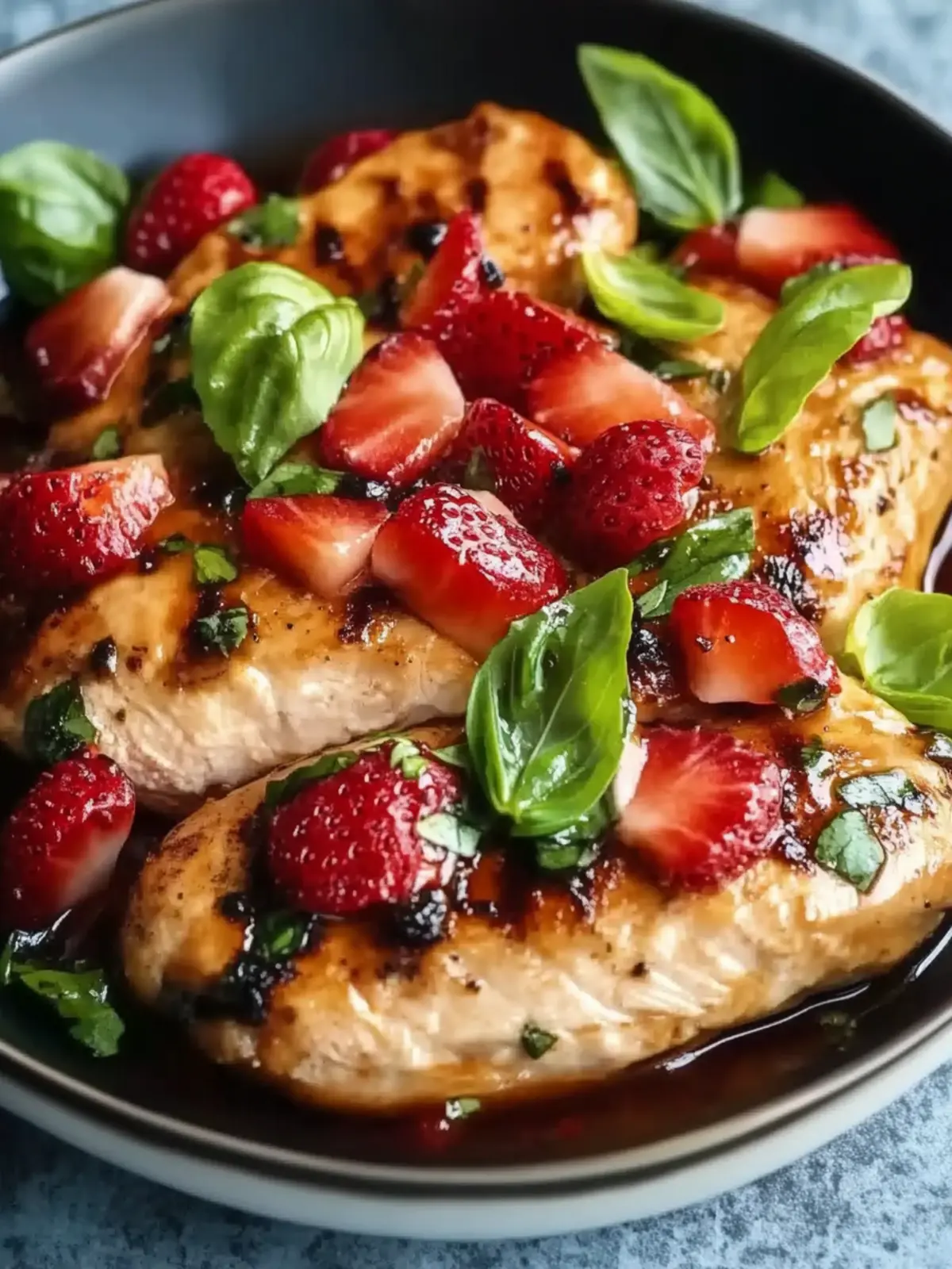 Strawberry Basil Chicken