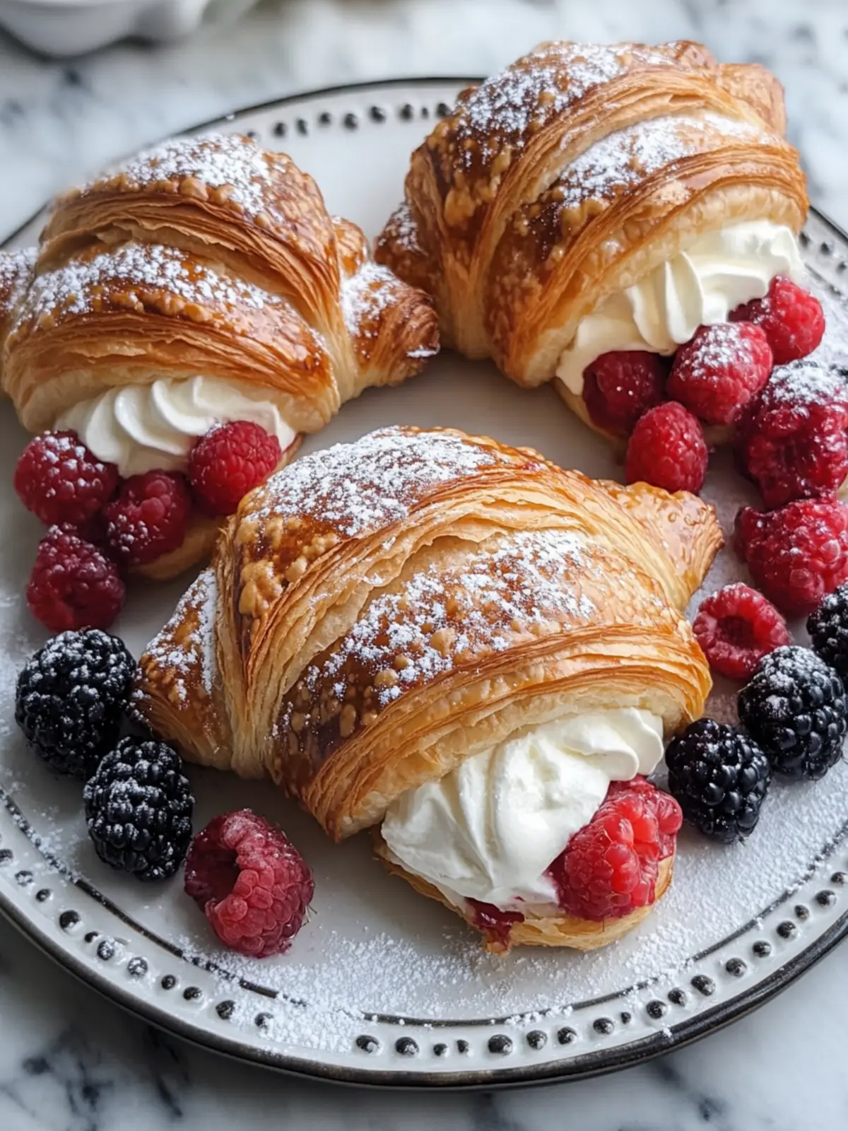 Berries and Cream Croissants for Effortless Indulgence 3 Berries and Cream Croissants