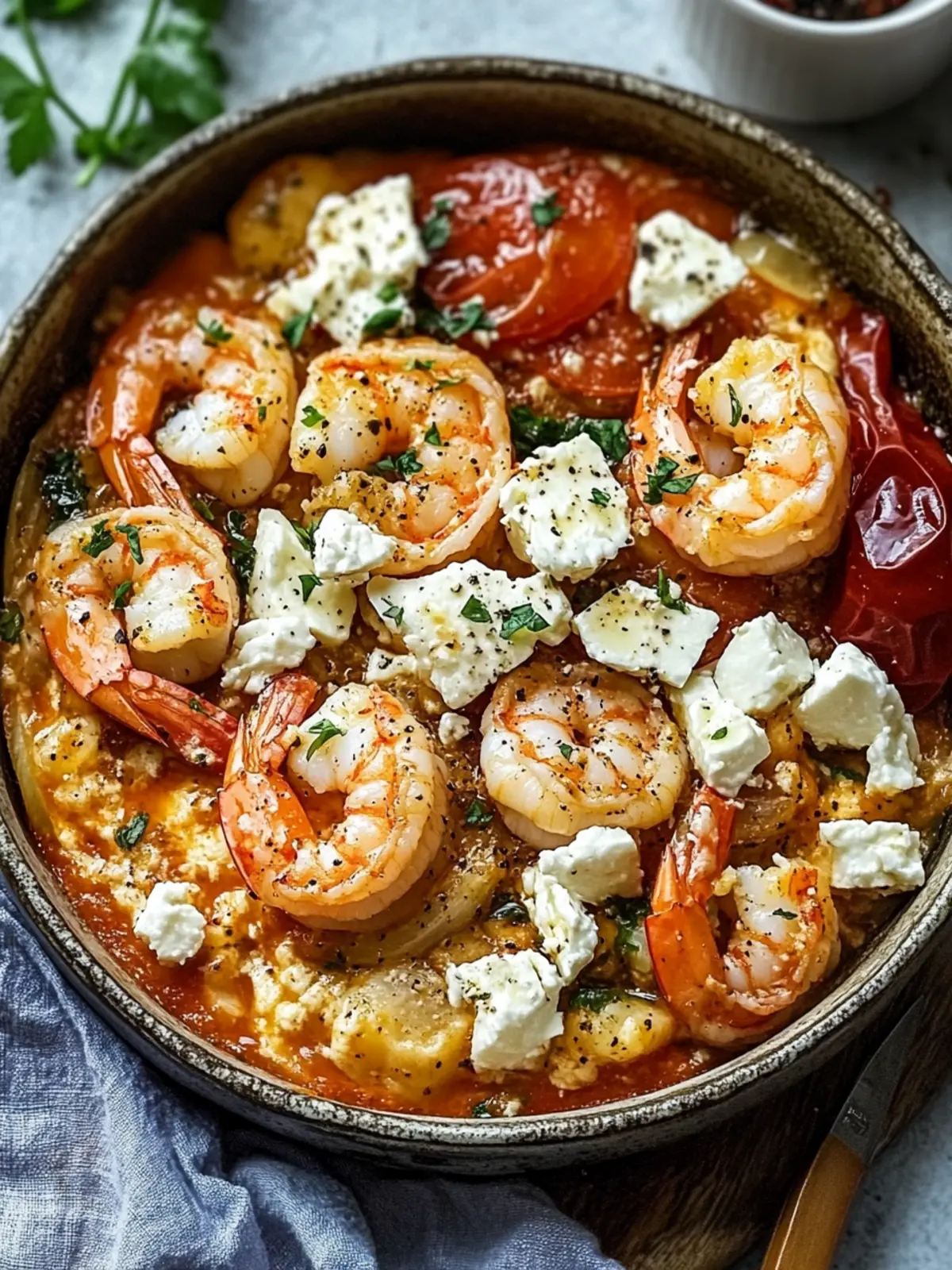 Mediterranean Shrimp & Feta: 30-Minute Flavor Explosion 5 Mediterranean Shrimp & Feta