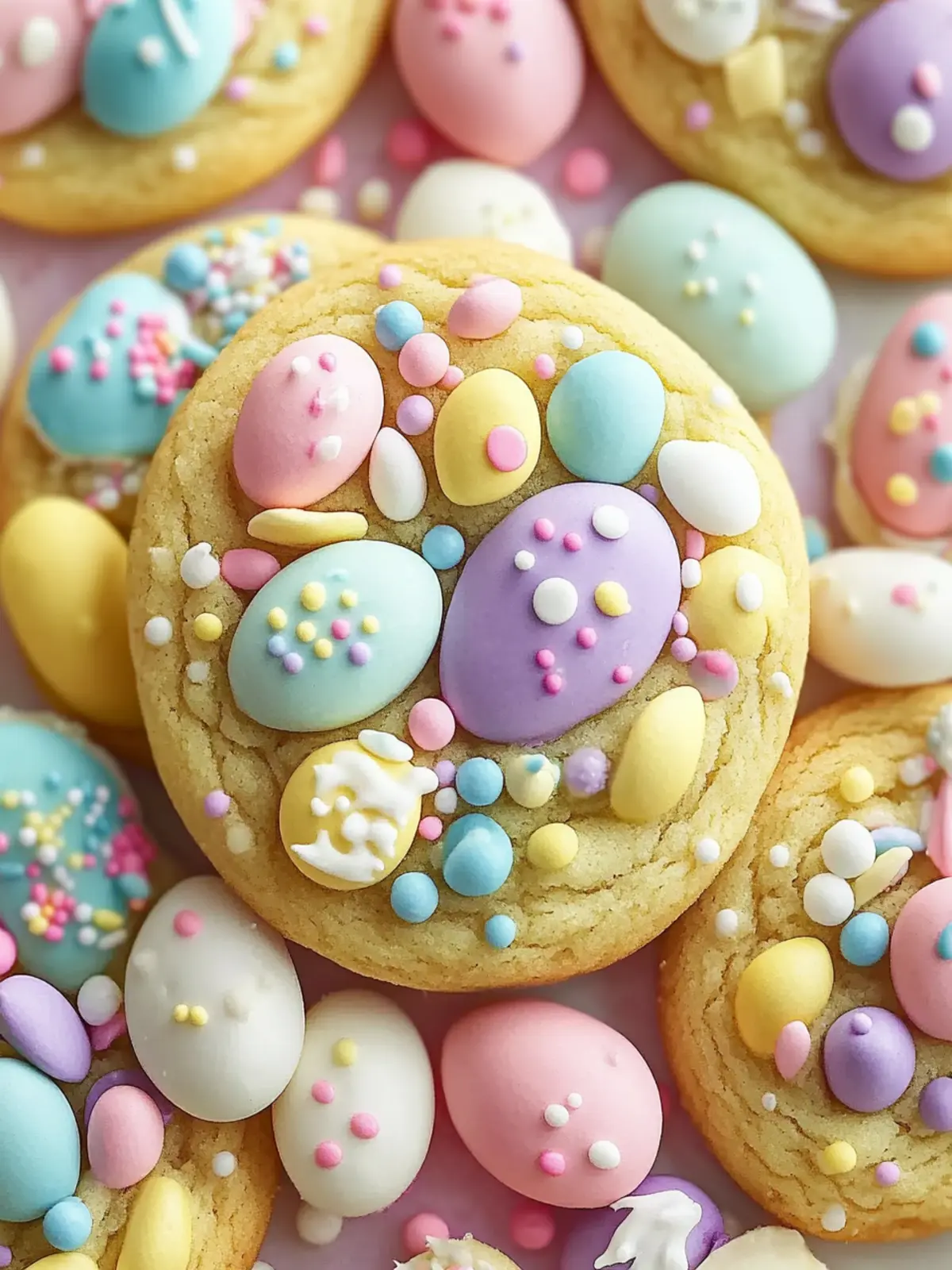 Easter Cookies That Spark Joy with White Chocolate and M&M's 4 Easter Cookies