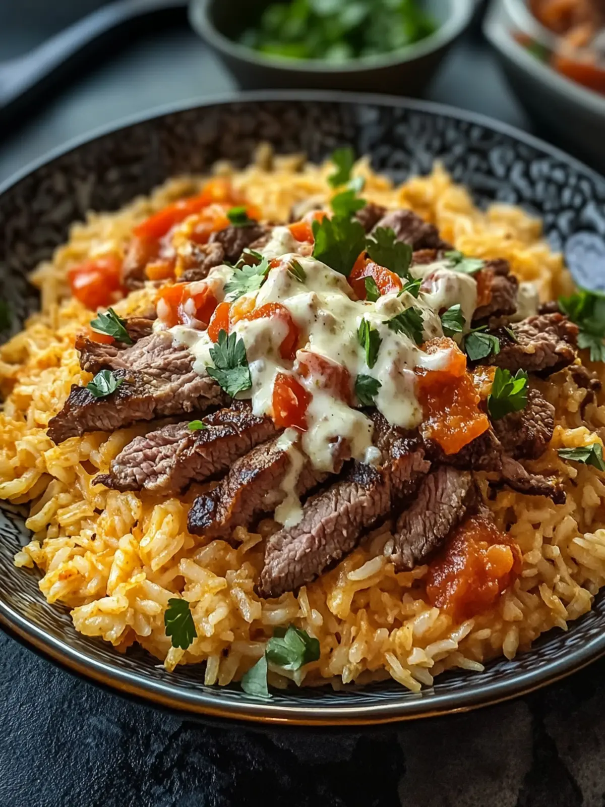 Steak Queso Rice: Your New Favorite One-Pan Comfort Meal 2 Steak Queso Rice