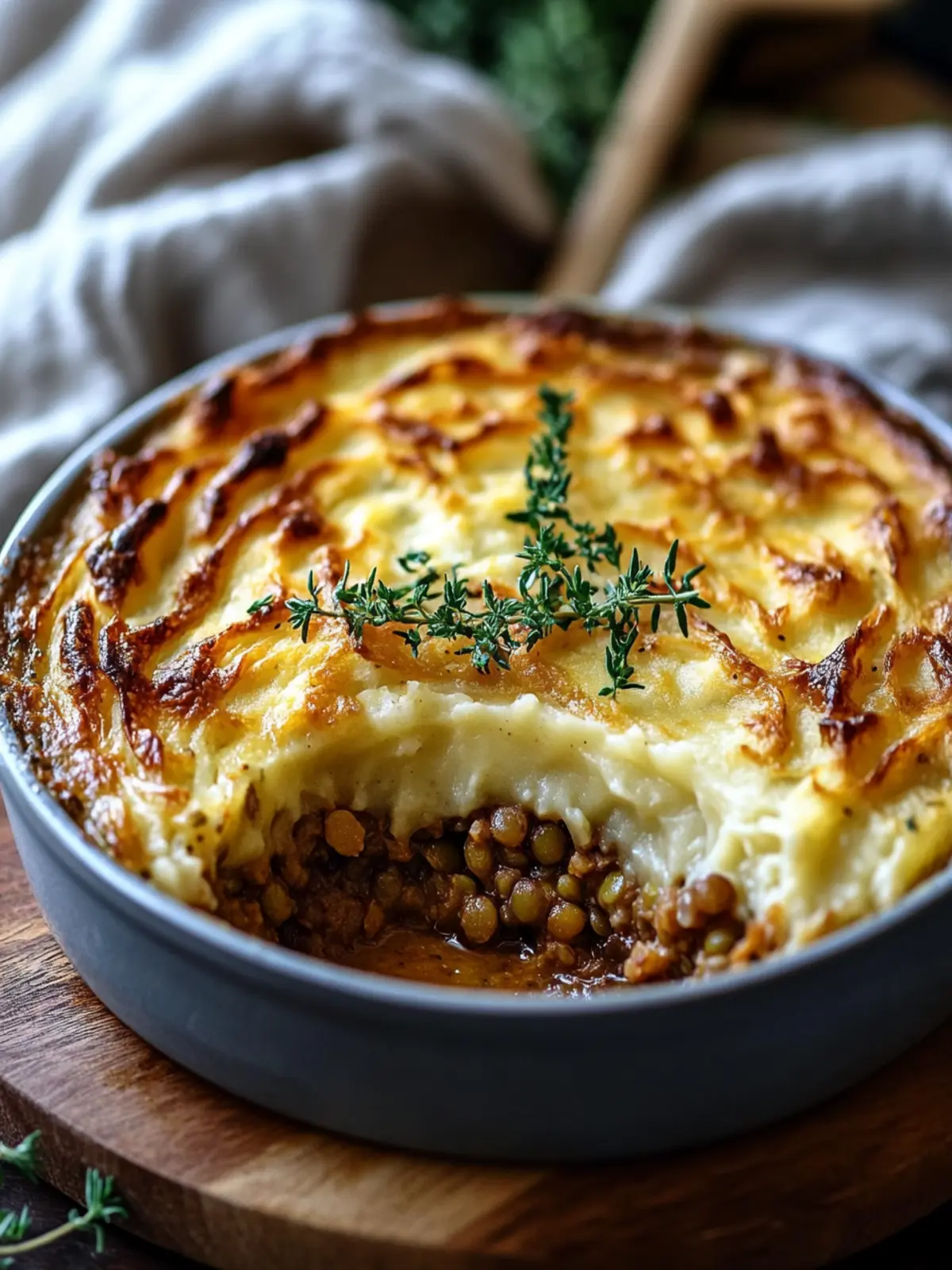 Hearty Lentil and Onion Shepherds Pie: Comfort Food Redefined 5 Hearty Lentil and Onion Shepherds Pie