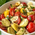 Fresh Tuscan Artichoke Tomato Salad for Summer Bliss 2 Tuscan Artichoke Tomato Salad