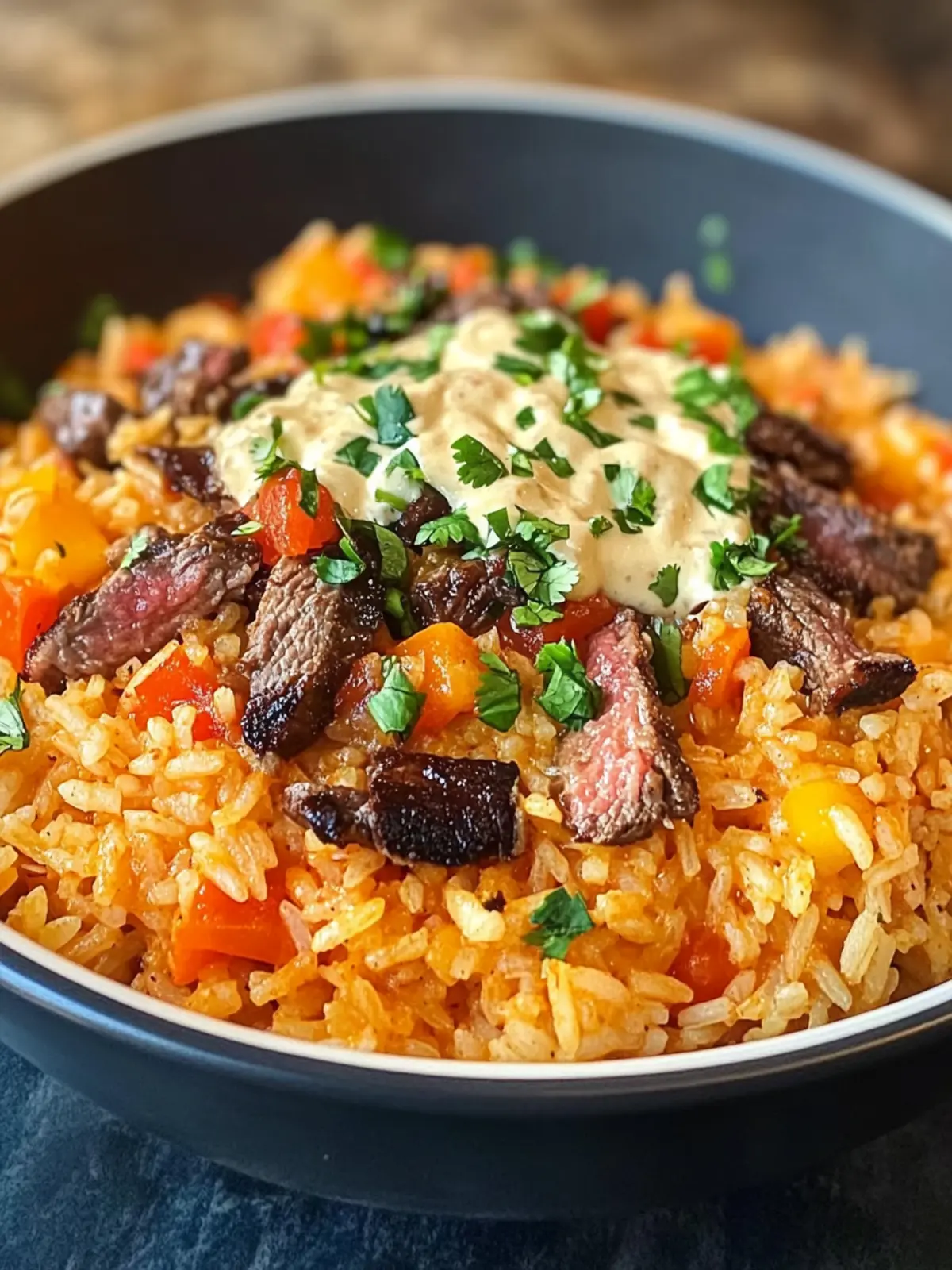Steak Queso Rice: Your New Favorite One-Pan Comfort Meal 4 Steak Queso Rice