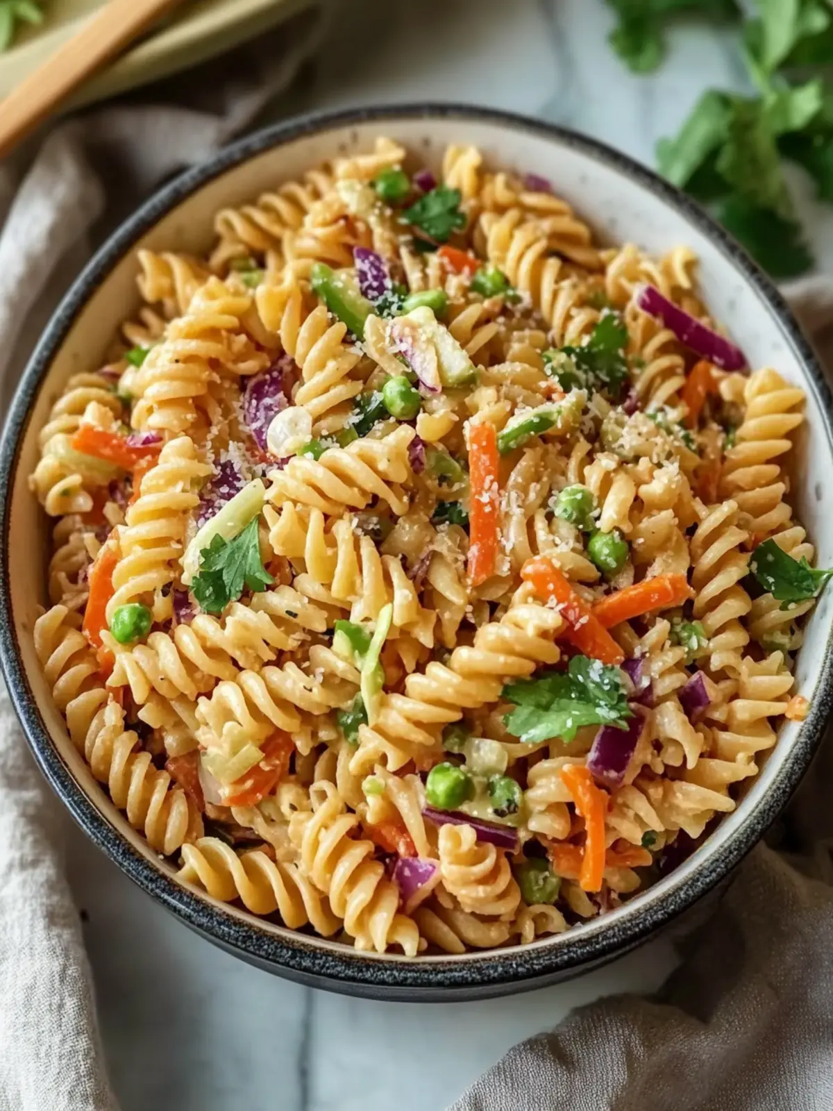 Tasty High Protein Asian Pasta Salad for Easy Meal Prep 2 Tasty High Protein Asian Pasta Salad