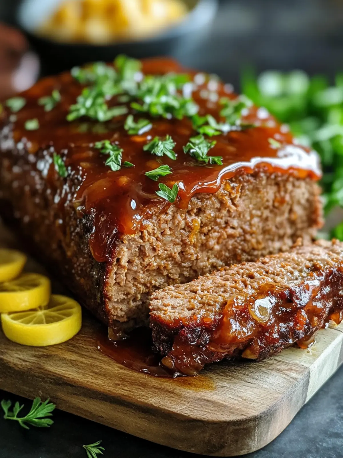 Homemade Meatloaf with Sweet Tangy Glaze Everyone Will Love 3 Meatloaf with Sweet Tangy Glaze