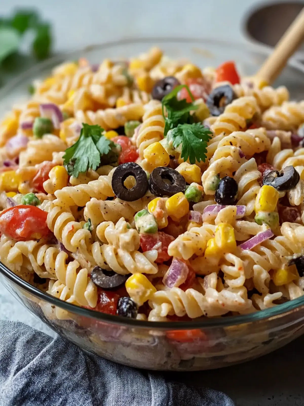 High Protein Southwest Pasta Salad for Vibrant Meal Prep 2 High Protein Southwest Pasta Salad