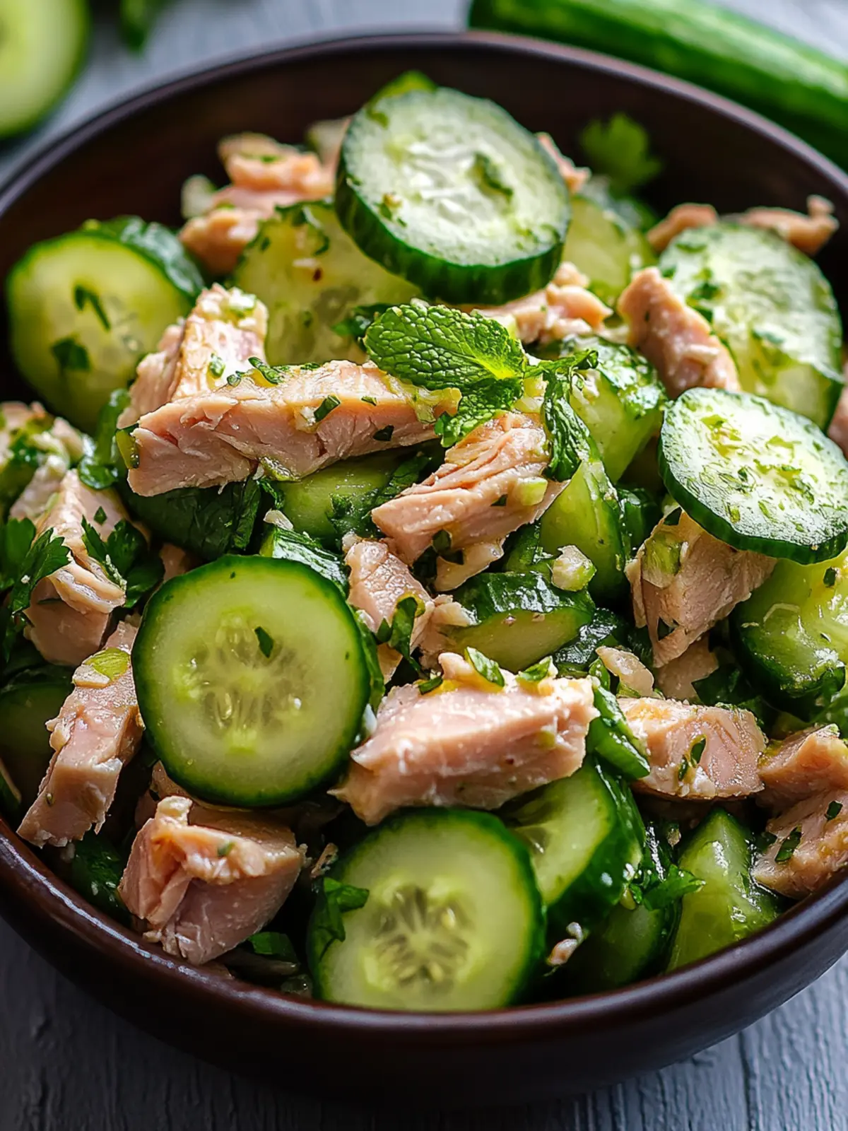 Delicious Tuna Cucumber Salad That Refreshes Your Day 4 Tuna Cucumber Salad