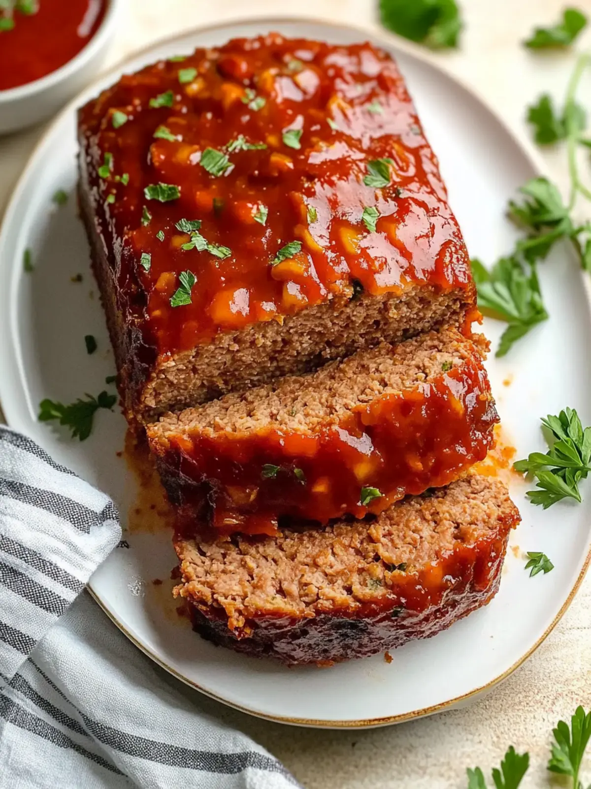 Moist Dairy-Free Meatloaf: Comfort and Flavor in Every Slice 3 Moist Dairy Free Meatloaf