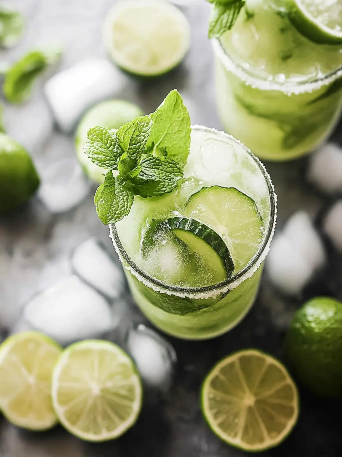 Frozen Mojito Mocktail