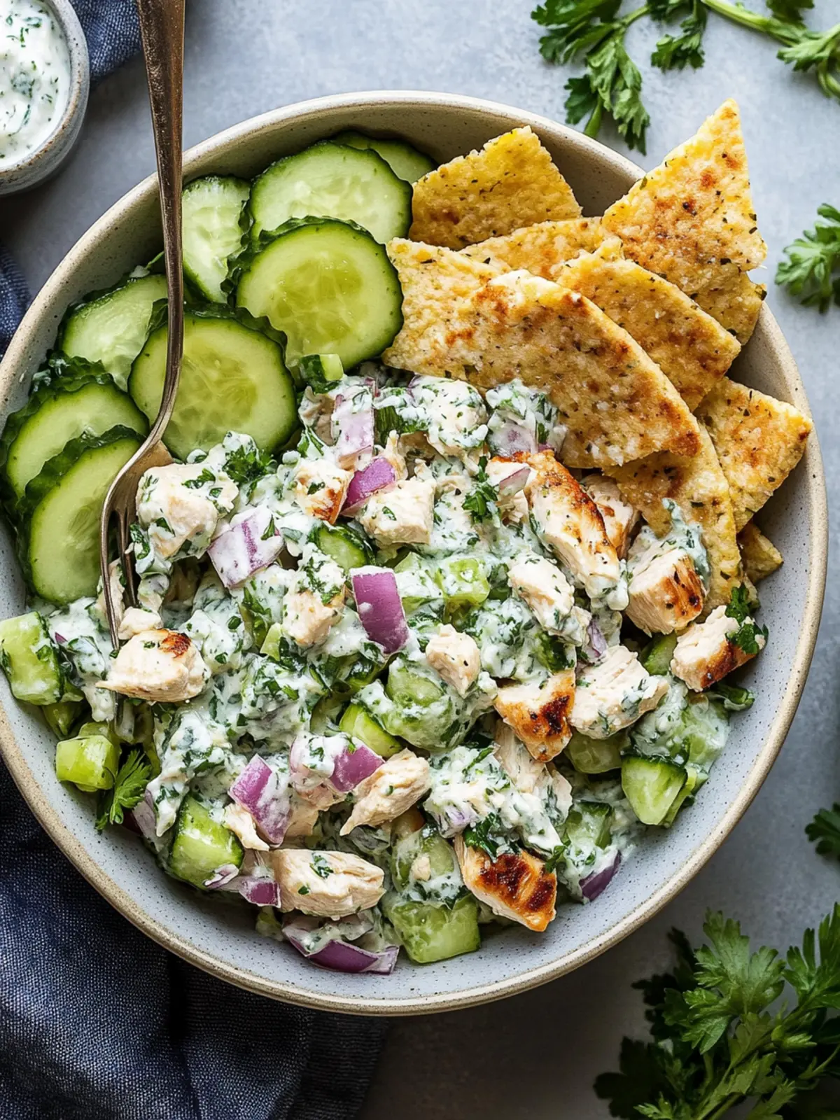 Zesty Tzatziki Chicken Salad for Fresh, Flavorful Meals 4 Tzatziki Chicken Salad