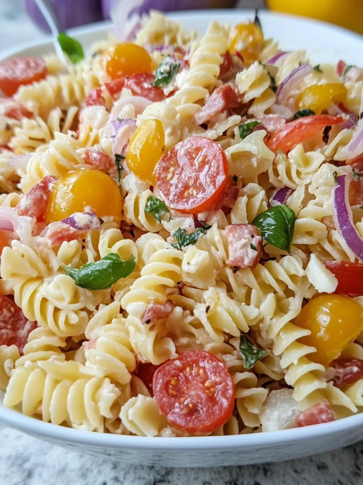 Savory Italian Combo Pasta Salad That Everyone Will Love 5 ITALIAN COMBO PASTA SALAD