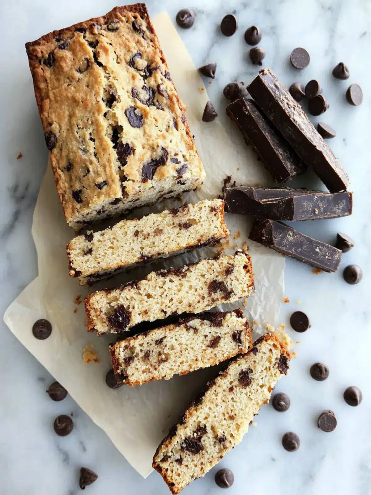 Passover Chocolate Chip Mandel Bread