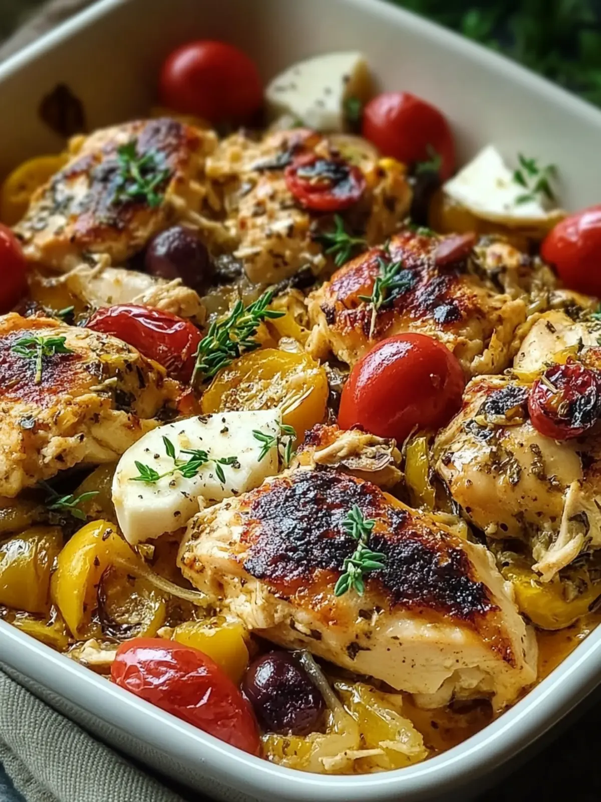 Greek Chicken Casserole