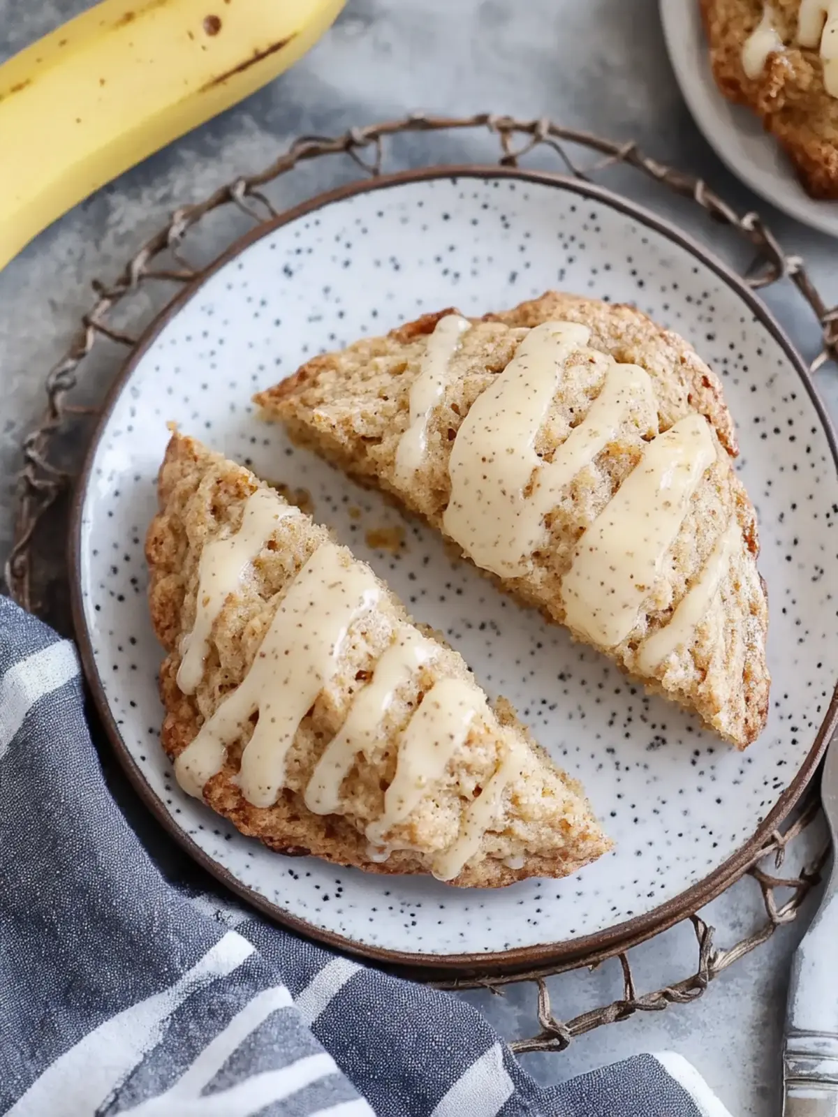 Irresistible Banana Bread Scones That Will Brighten Mornings 4 Banana Bread Scones