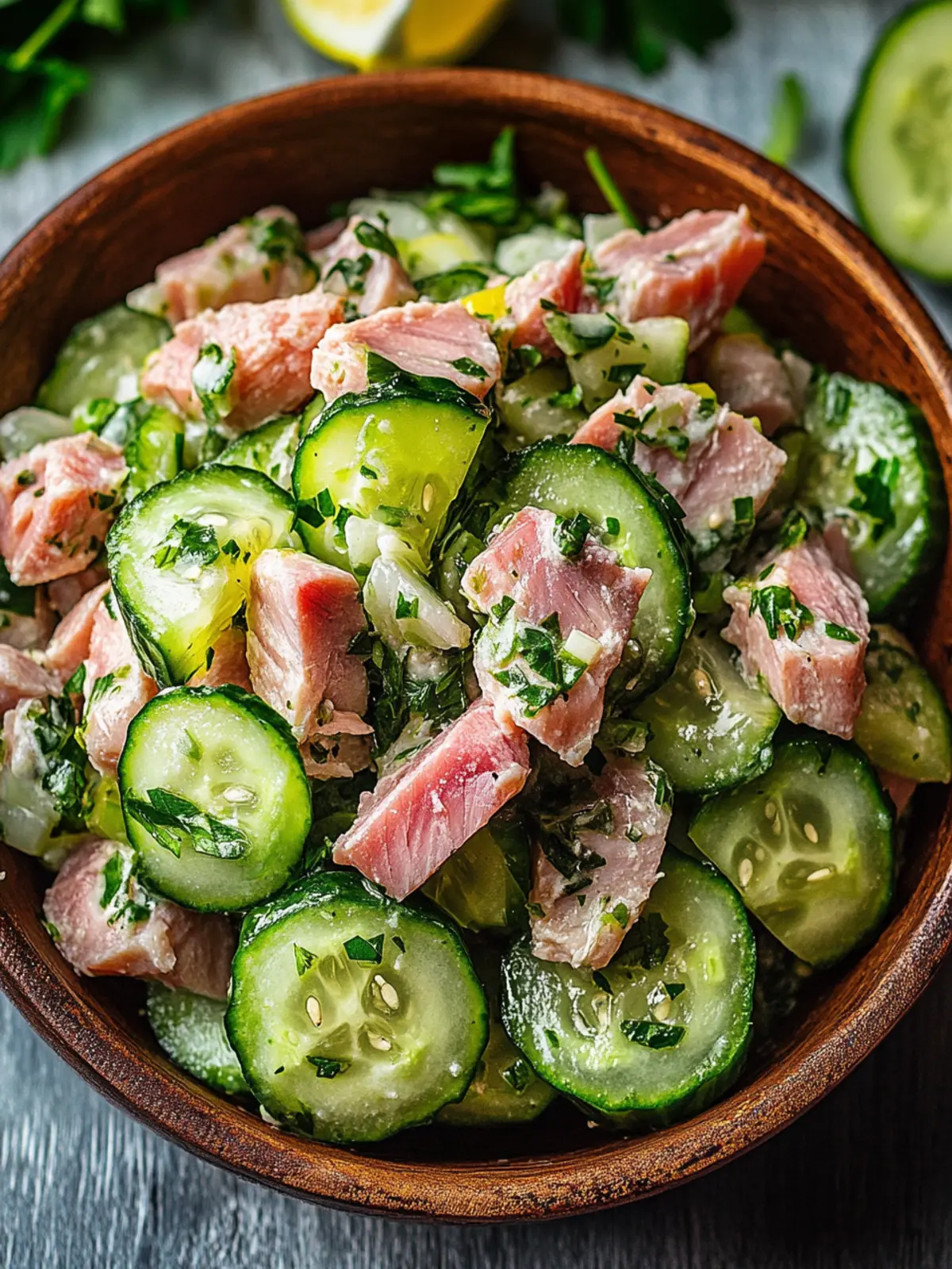 Delicious Tuna Cucumber Salad That Refreshes Your Day 5 Tuna Cucumber Salad