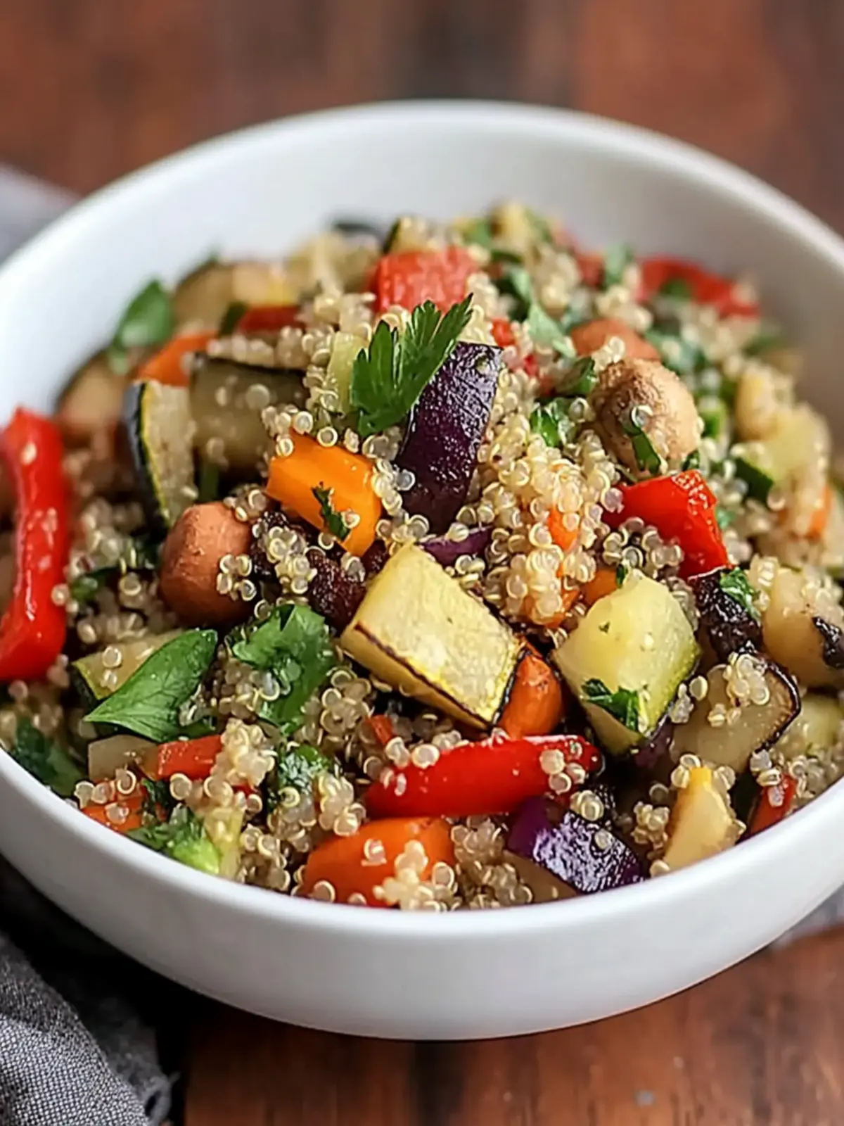 Savory Roasted Vegetable Quinoa Medley for Flavorful Meals 2 Roasted Vegetable Quinoa Medley