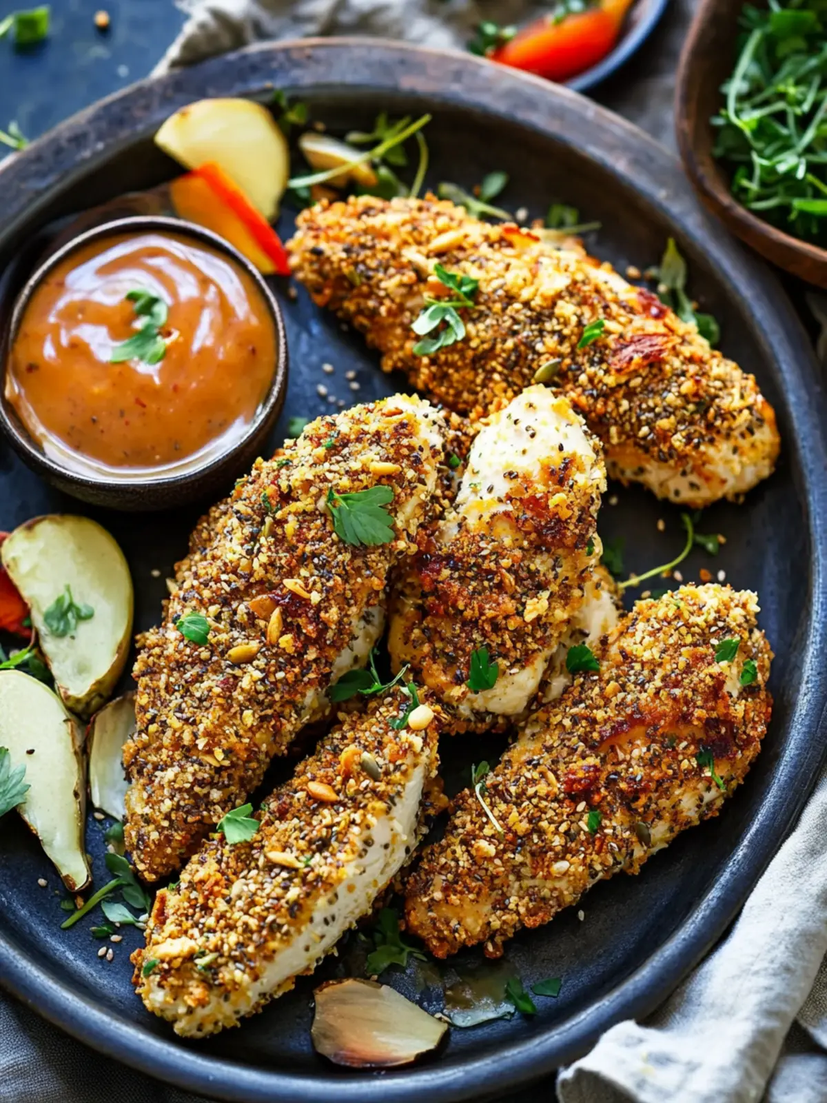 Healthy Seed Crusted Chicken Tenders for Guilt-Free Crunch 5 Healthy Seed Crusted Chicken Tenders