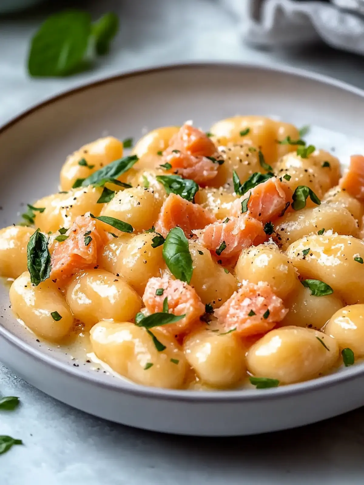 Creamy Juicy Smoked Salmon Gnocchi: 30-Minute Delight 4 Juicy Smoked Salmon Gnocchi