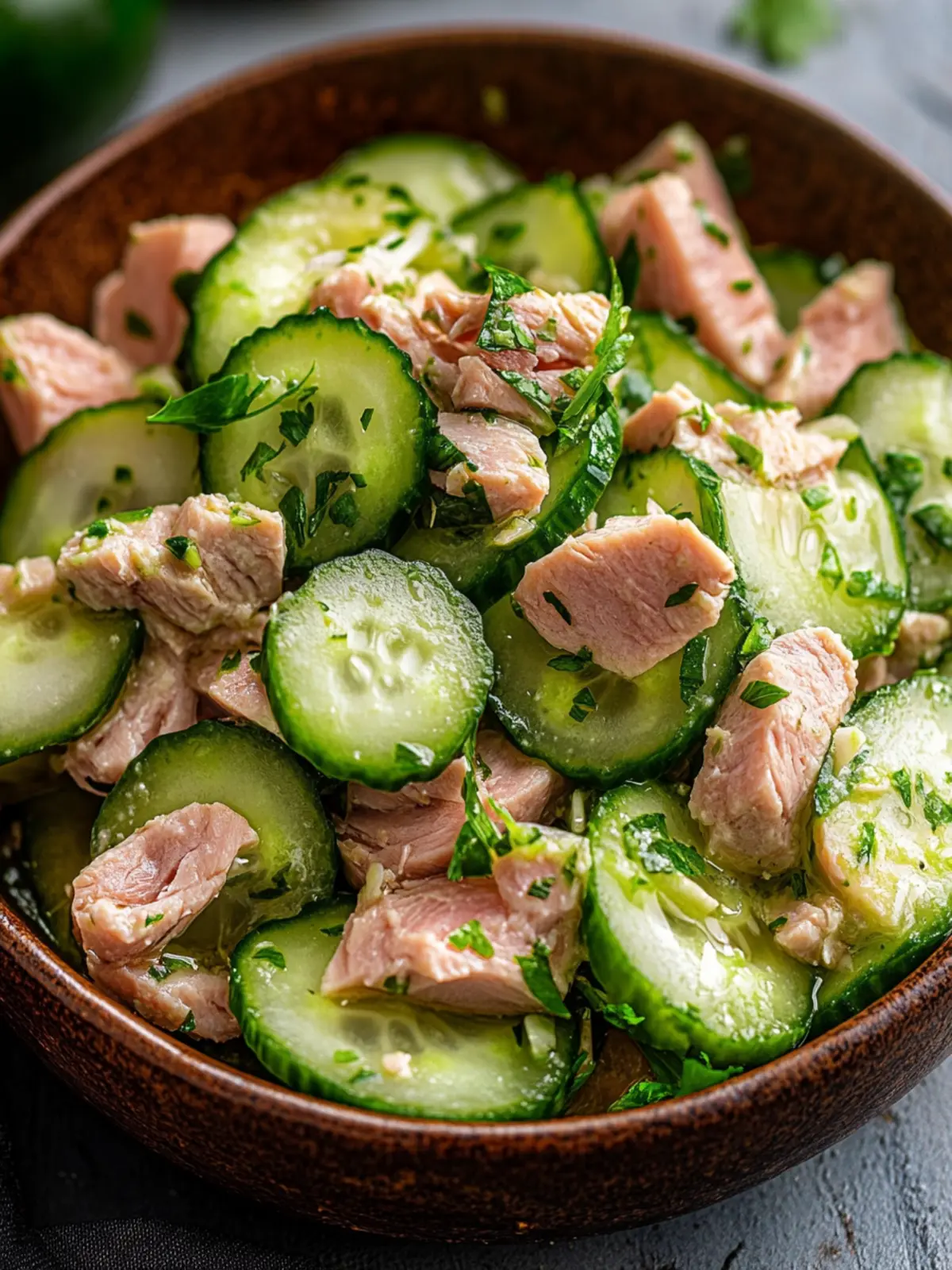 Delicious Tuna Cucumber Salad That Refreshes Your Day 2 Tuna Cucumber Salad