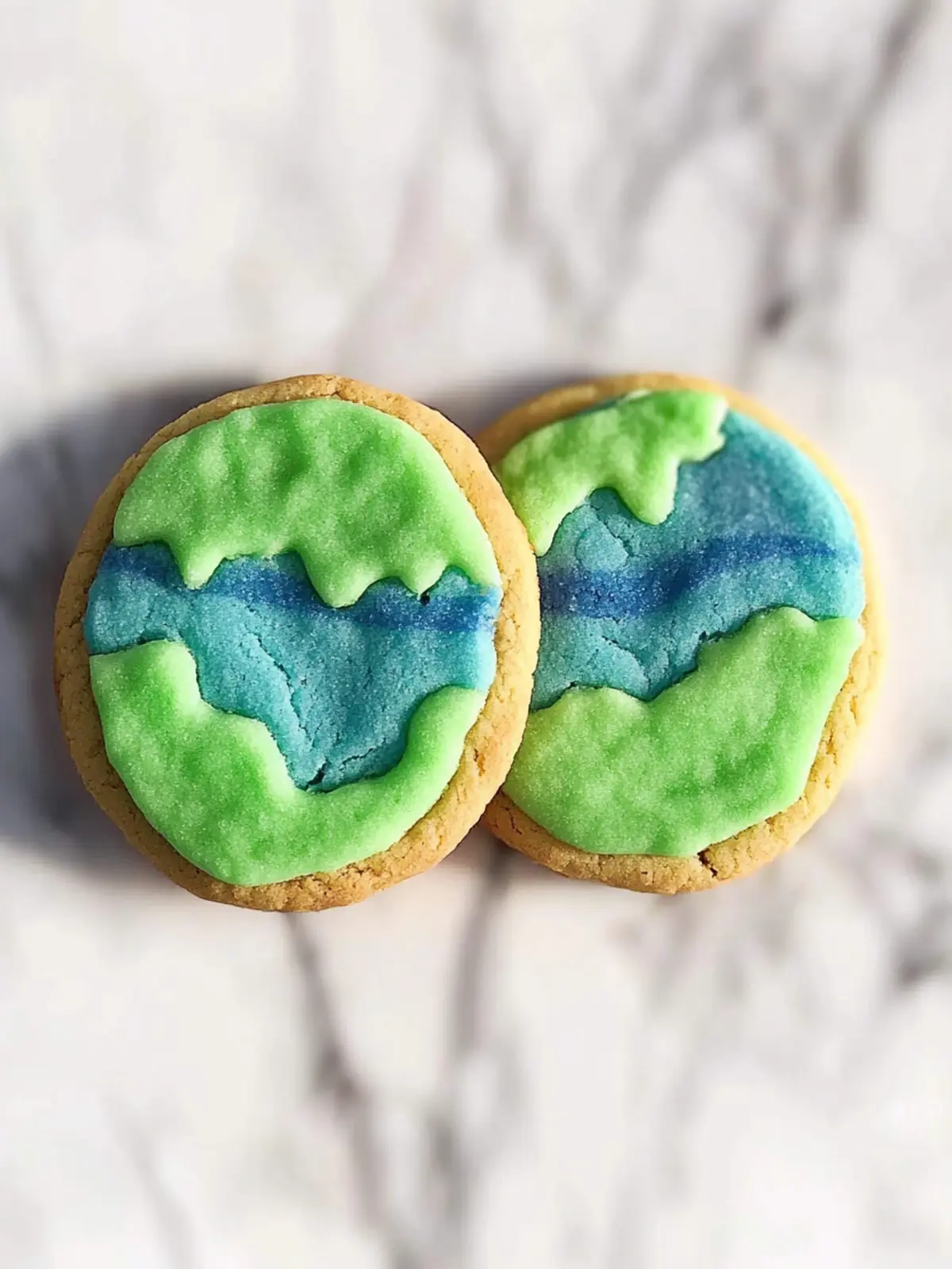 Colorful Earth Day Sugar Cookies You Can Make in Minutes 2 Earth Day Sugar Cookies