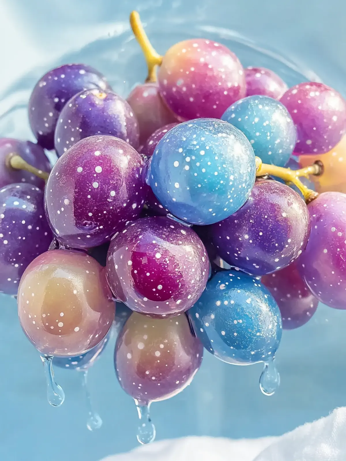Delightful Candy Grapes (Galaxy Grapes) for Fun Snacking! 5 Candy Grapes (Galaxy Grapes)