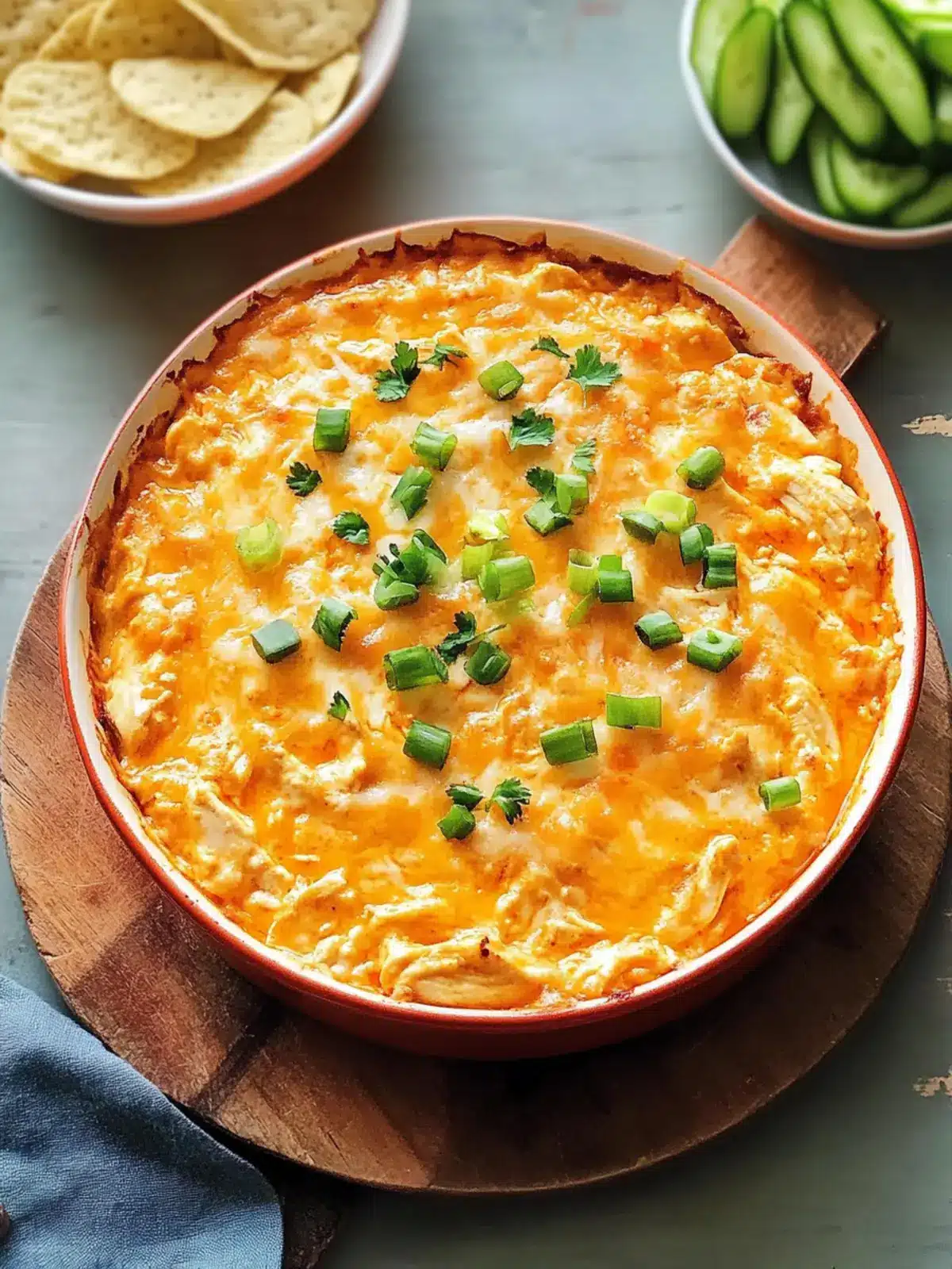 Hot Buffalo Chicken Dip No Blue Cheese – A Game Day Must-Have 5 Hot Buffalo Chicken Dip No Blue Cheese