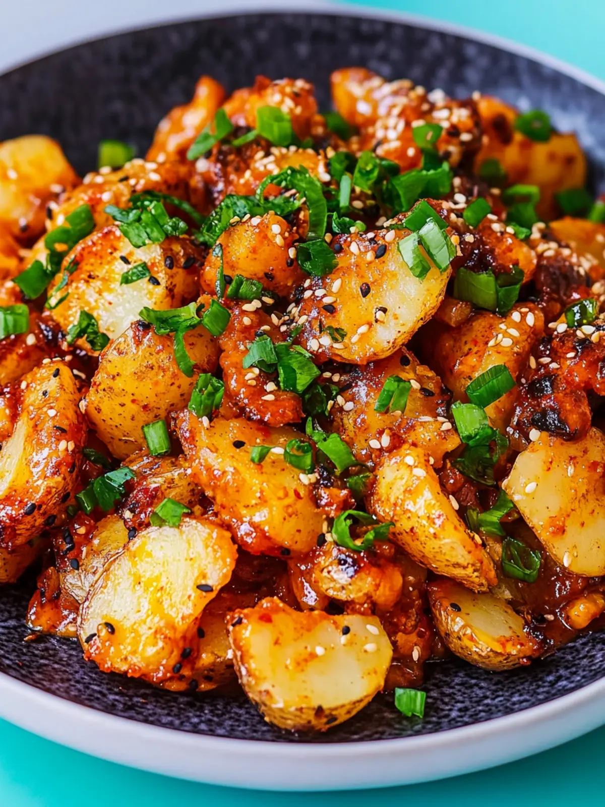 Crispy Gochujang Potato Salad: A Spicy Twist on Classic Flavor 3 Crispy Gochujang Potato Salad
