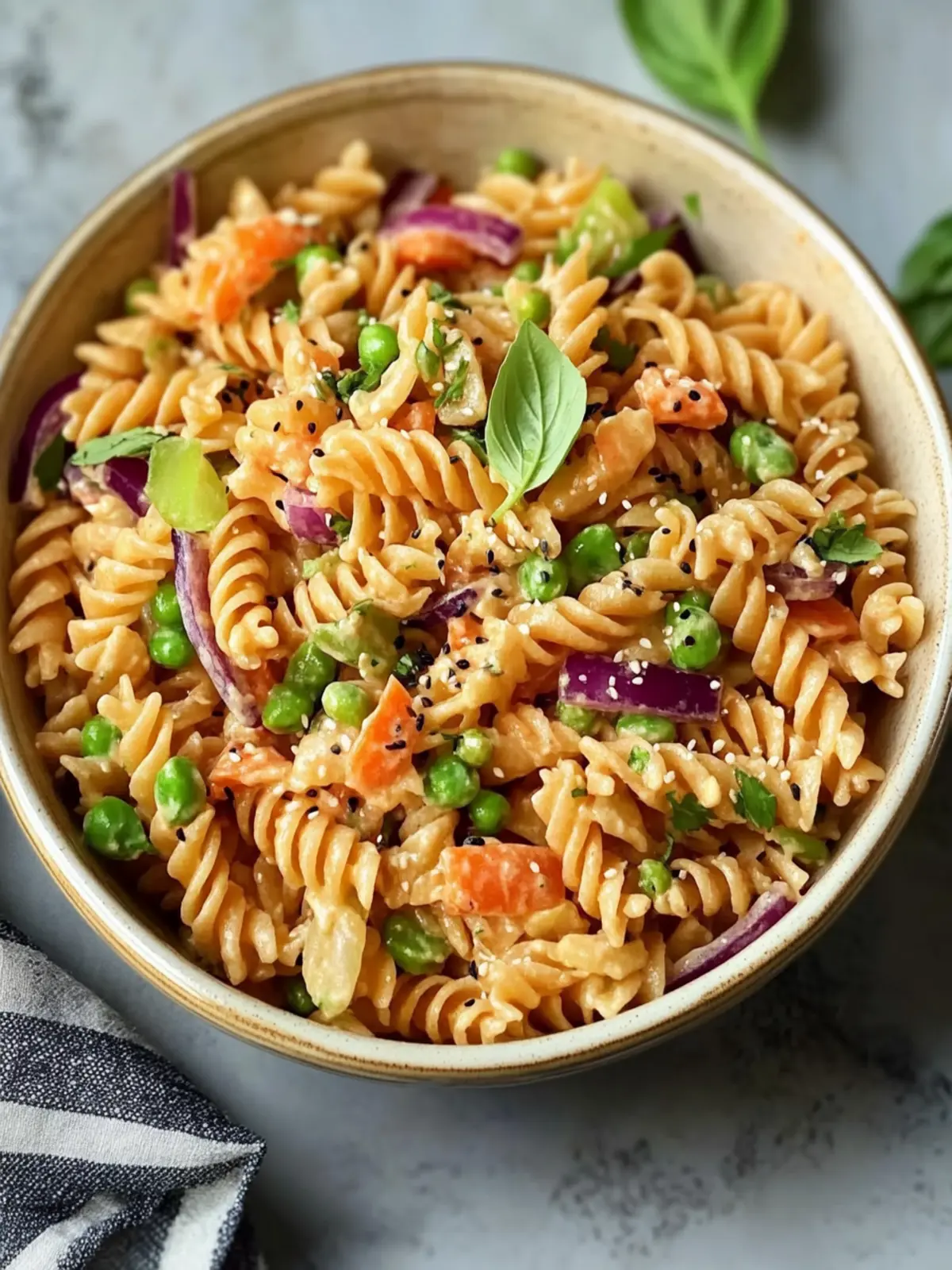 Tasty High Protein Asian Pasta Salad for Easy Meal Prep 4 Tasty High Protein Asian Pasta Salad