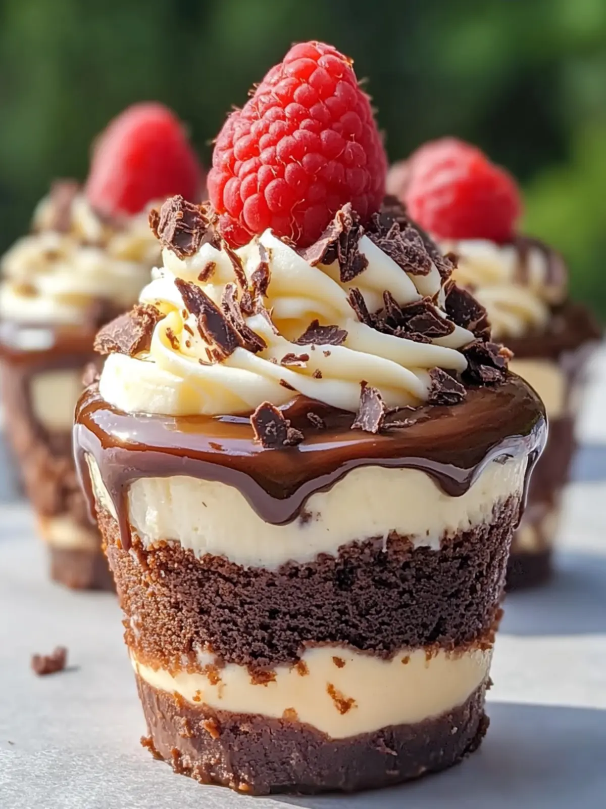Decadent Loaded Brownie Cheesecake Cups for Unforgettable Treats 2 Loaded Brownie Cheesecake Cups
