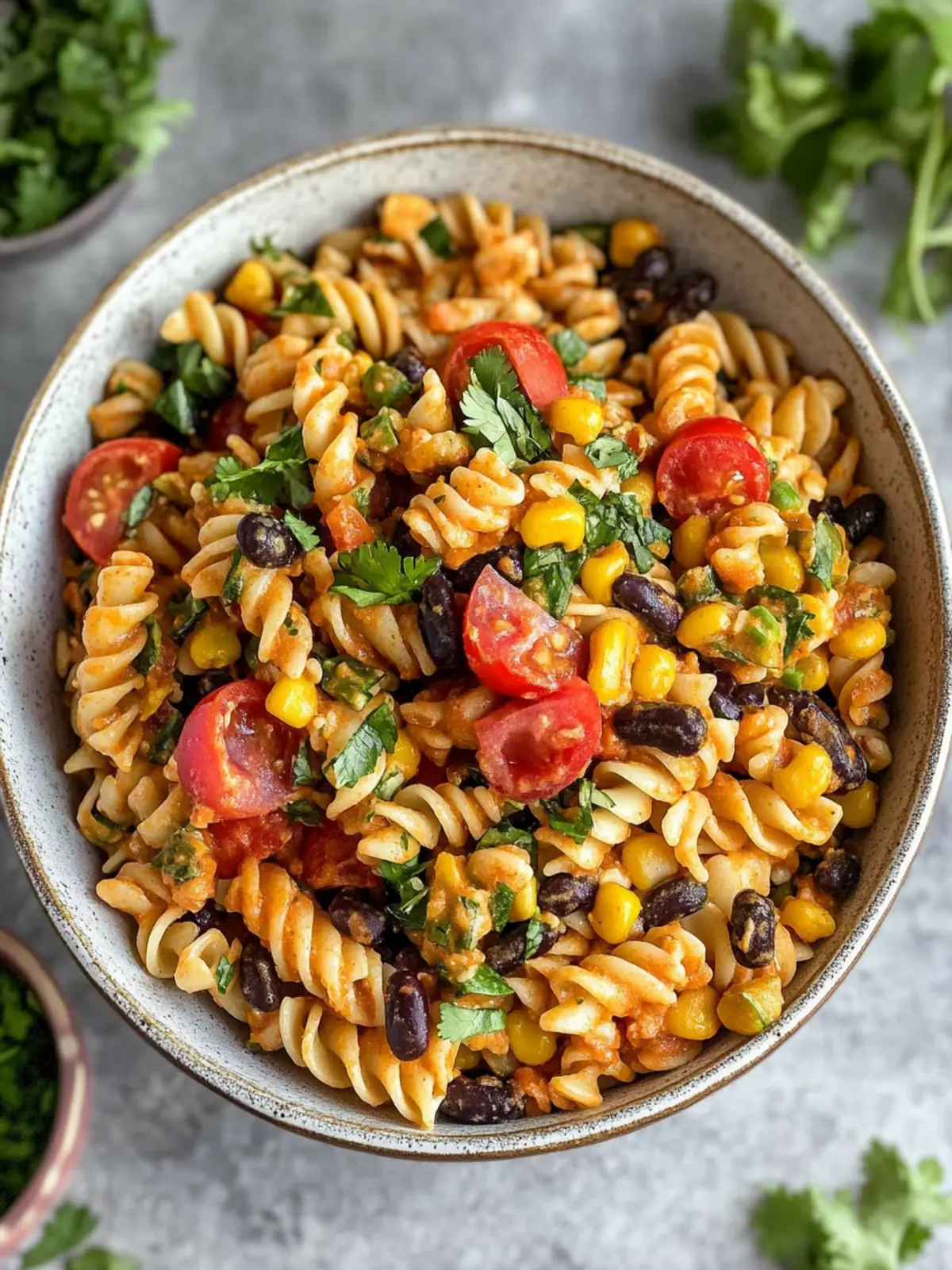 Vegan Southwest Pasta Salad