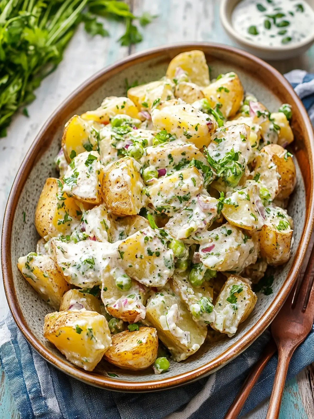 Crispy Potato Salad: The Perfect Summer Side Dish Upgrade 2 Crispy Potato Salad