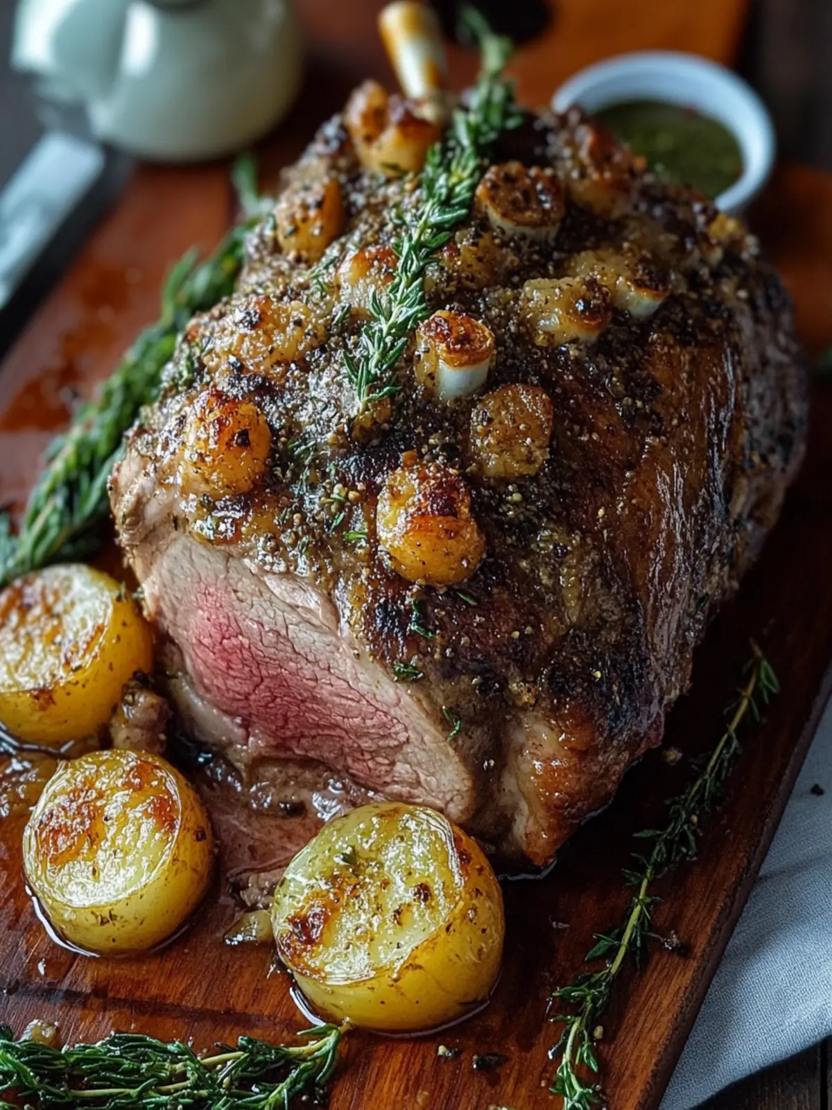 Roasted Leg of Lamb