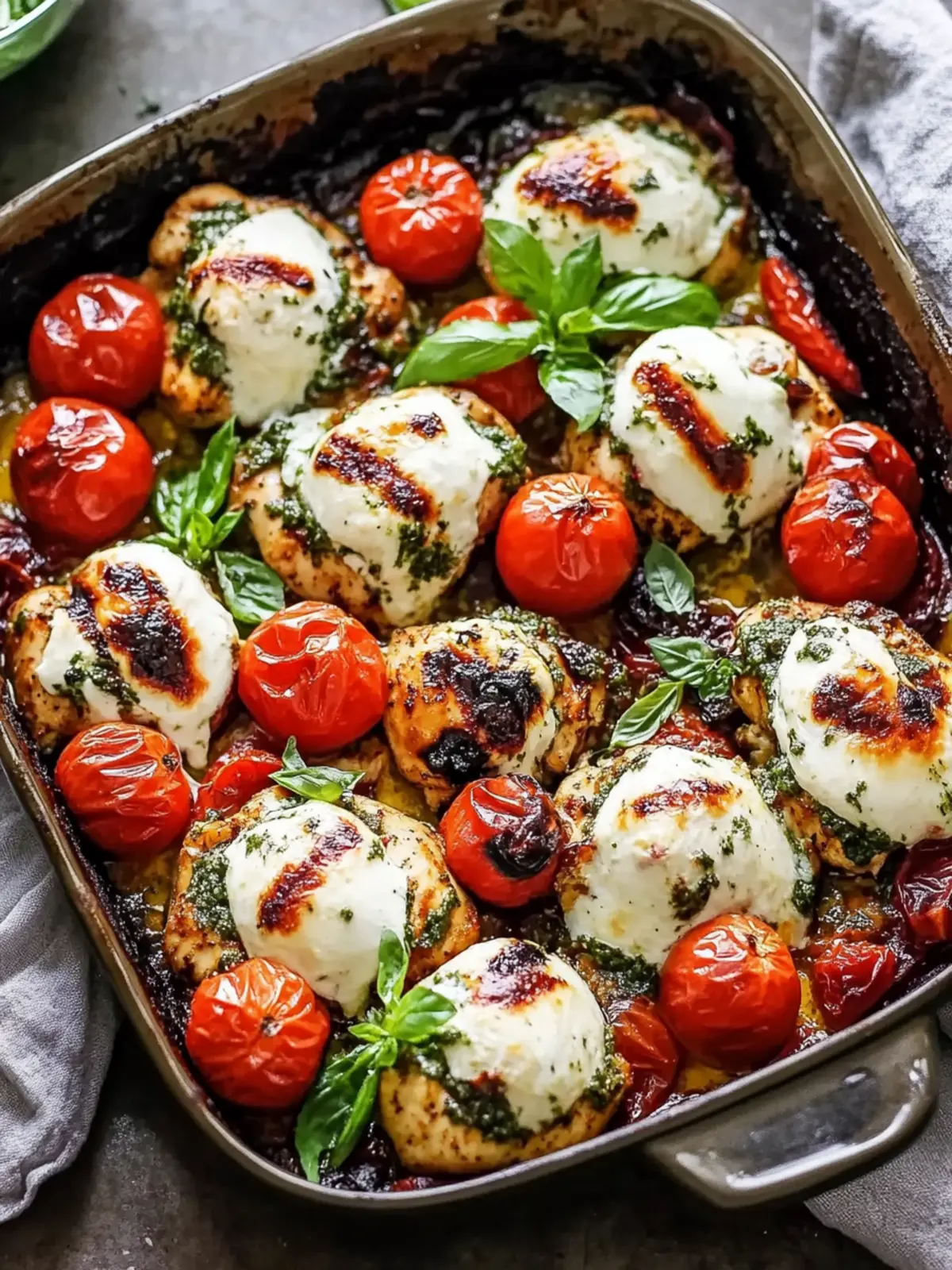 Low Carb Caprese Chicken Bake: Easy One-Pan Italian Feast 5 Low Carb Caprese Chicken Bake